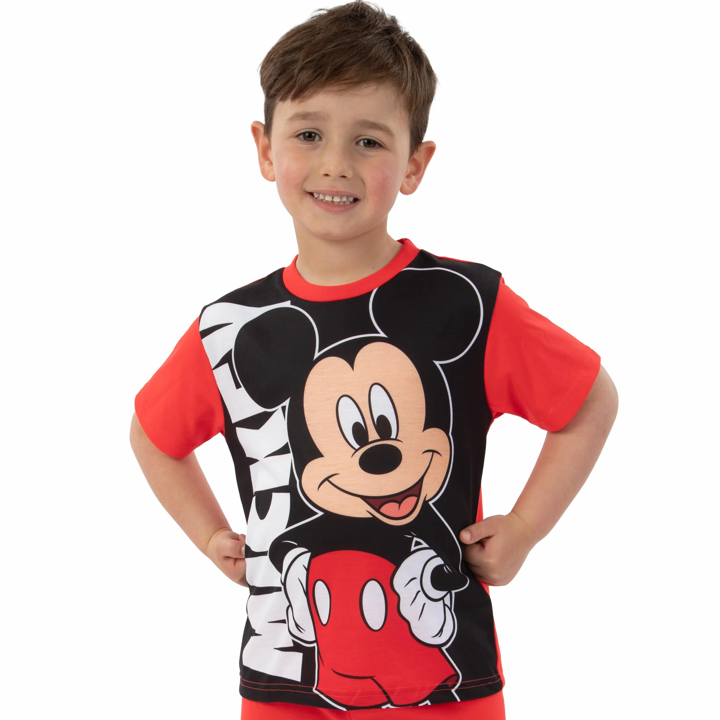 Disney Mickey Mouse Piżama, Długi Rękaw Dziecięce Piżamy, Fajne Zestawy Piżam dla Chłopców