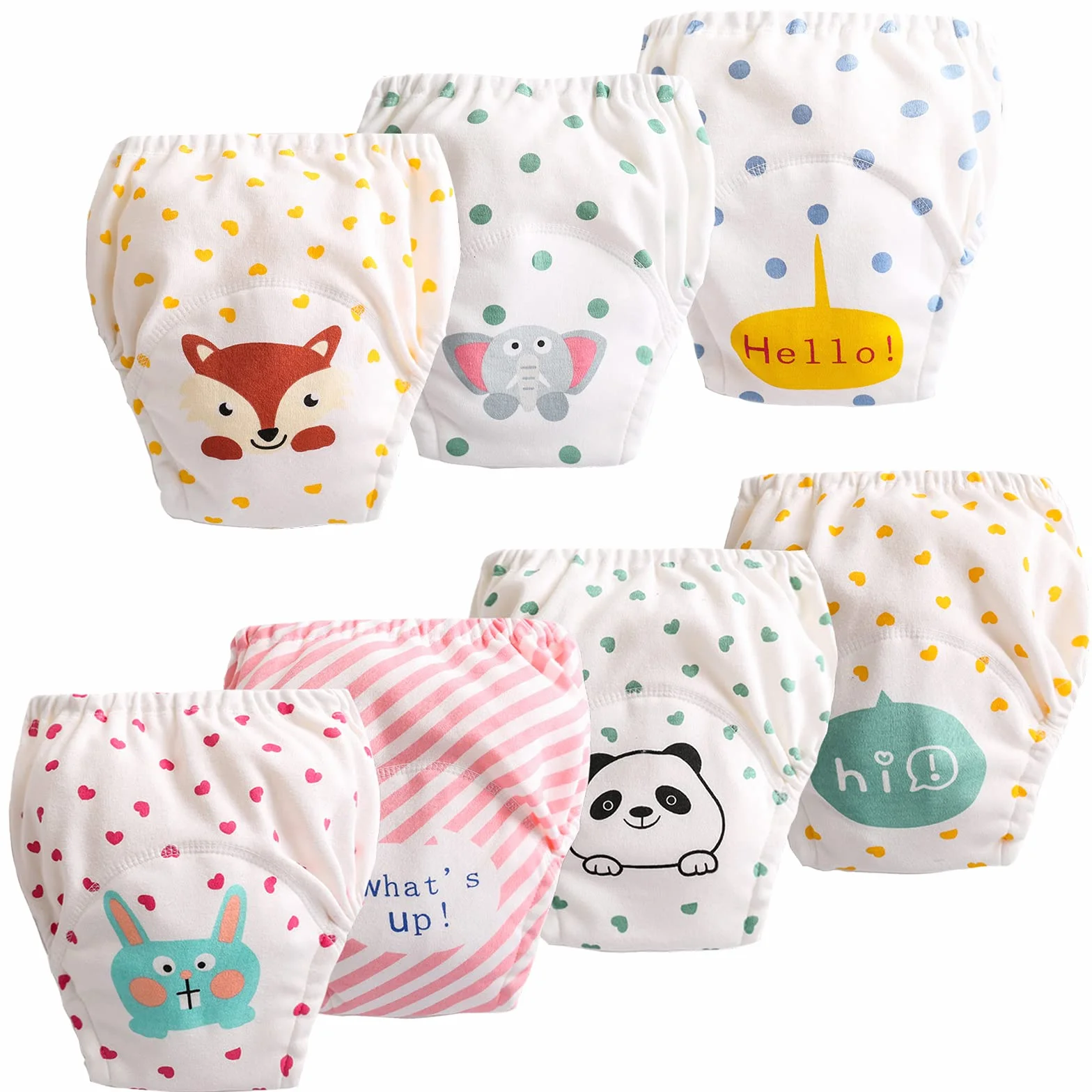 JackLoveBriefs Majtki treningowe 3-5 lat (zestaw 7 sztuk)