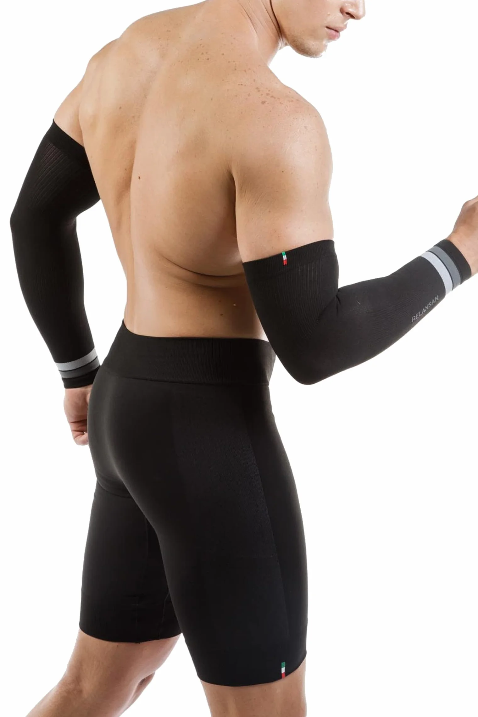 Relaxsan Sport 802 - Kompresyjne Rękawy Rękawki Sportowe Unisex Męskie Damskie