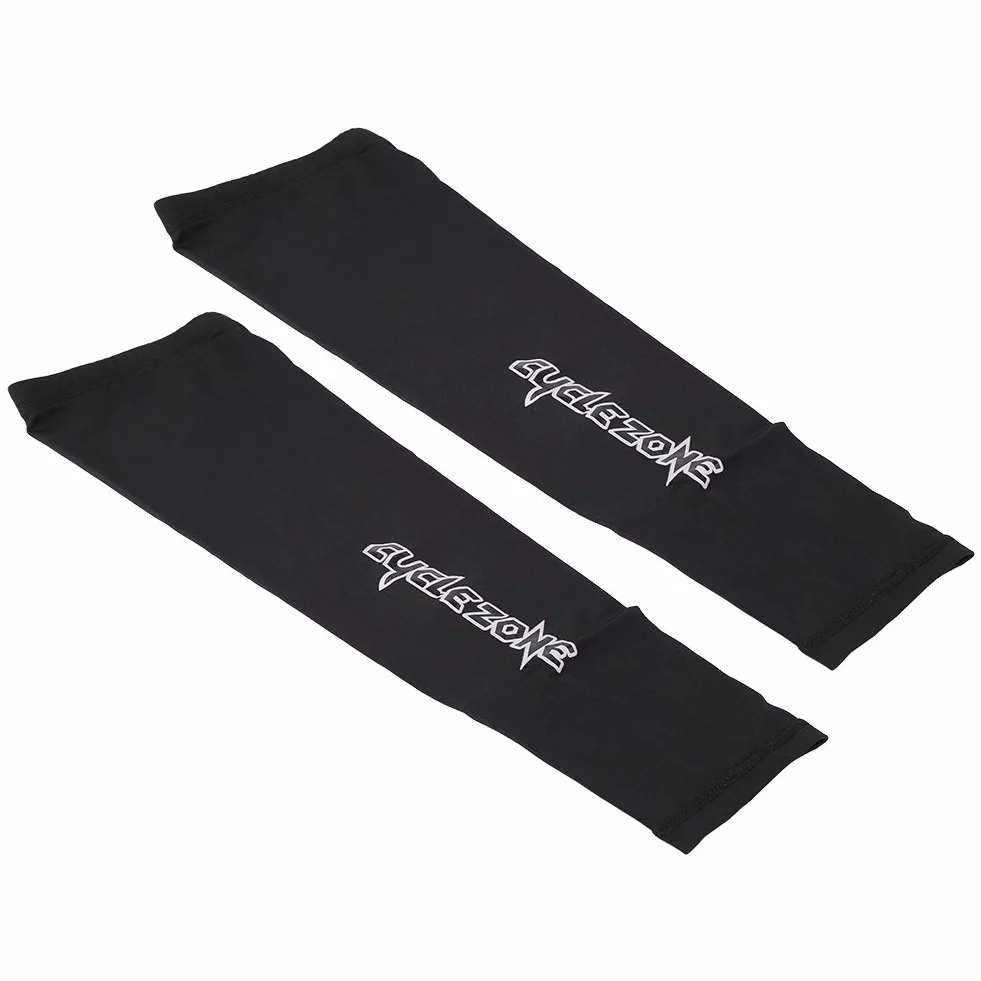 Keenso 1 Para Oddychające rękawy Legginsy kompresyjne Sport Ochrona UV Outdoor Unisex do biegania na rowerze Wędkarstwo (M)-Pokrowce na nogi Uv