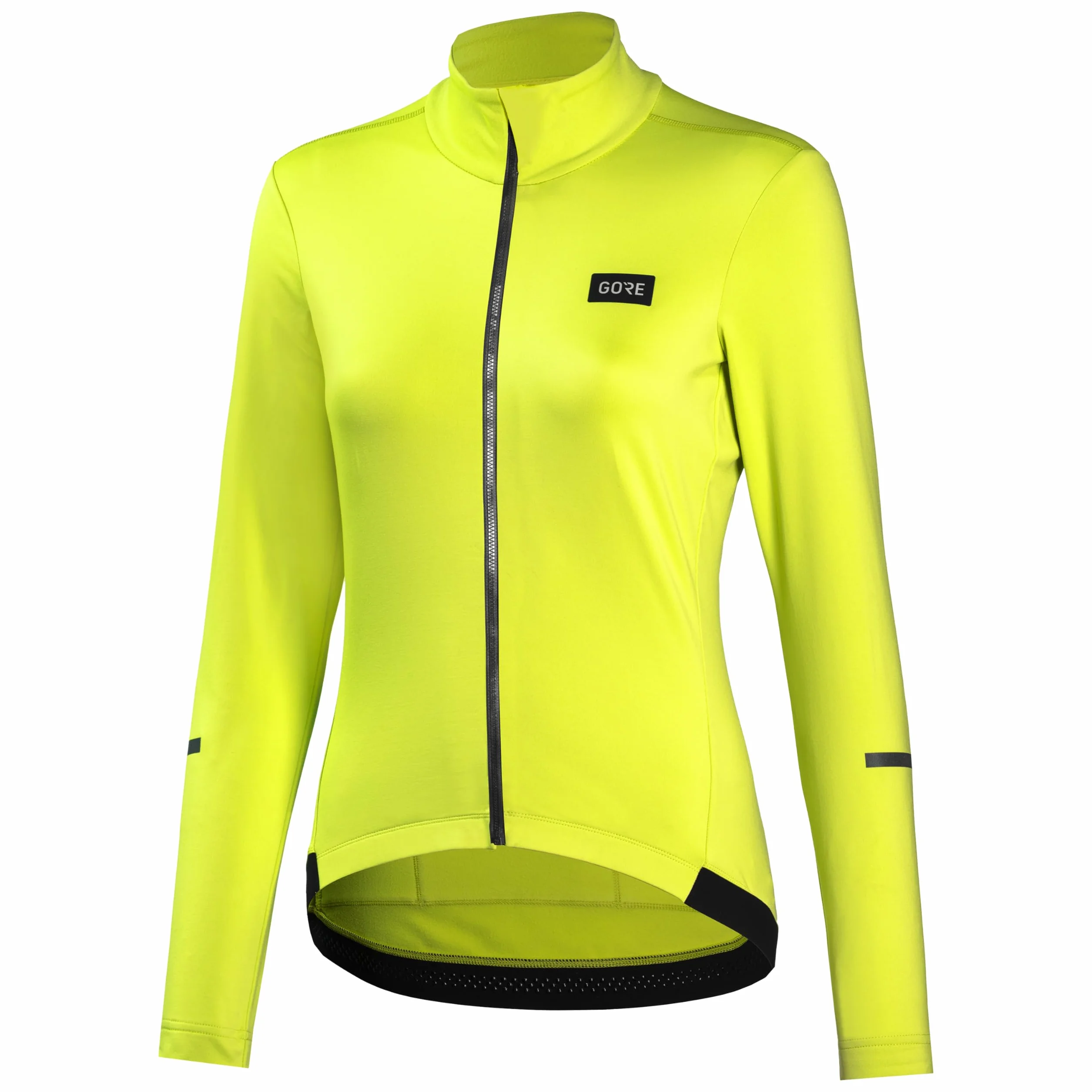 GORE WEAR Progress Termiczna koszulka damska, GORE Selected Fabrics, 40, Neon Yellow