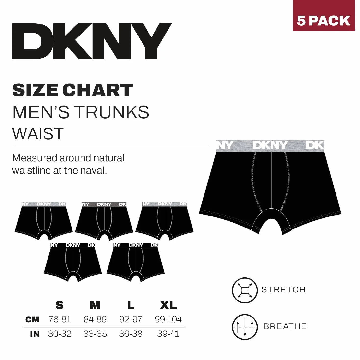 DKNY Bokserki (szorty) Mężczyźni Portland