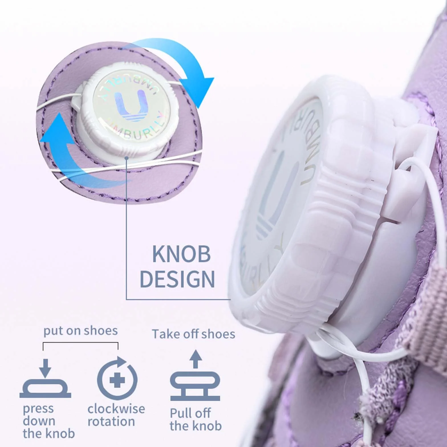 SDEQA Buty robocze Safety Trainers damskie z stalowym noskiem i obrotowym przyciskiem, antypoślizgowe, oddychające, buty robocze Air Cushion Construction Industrial Sneakers,Purple,37 EU