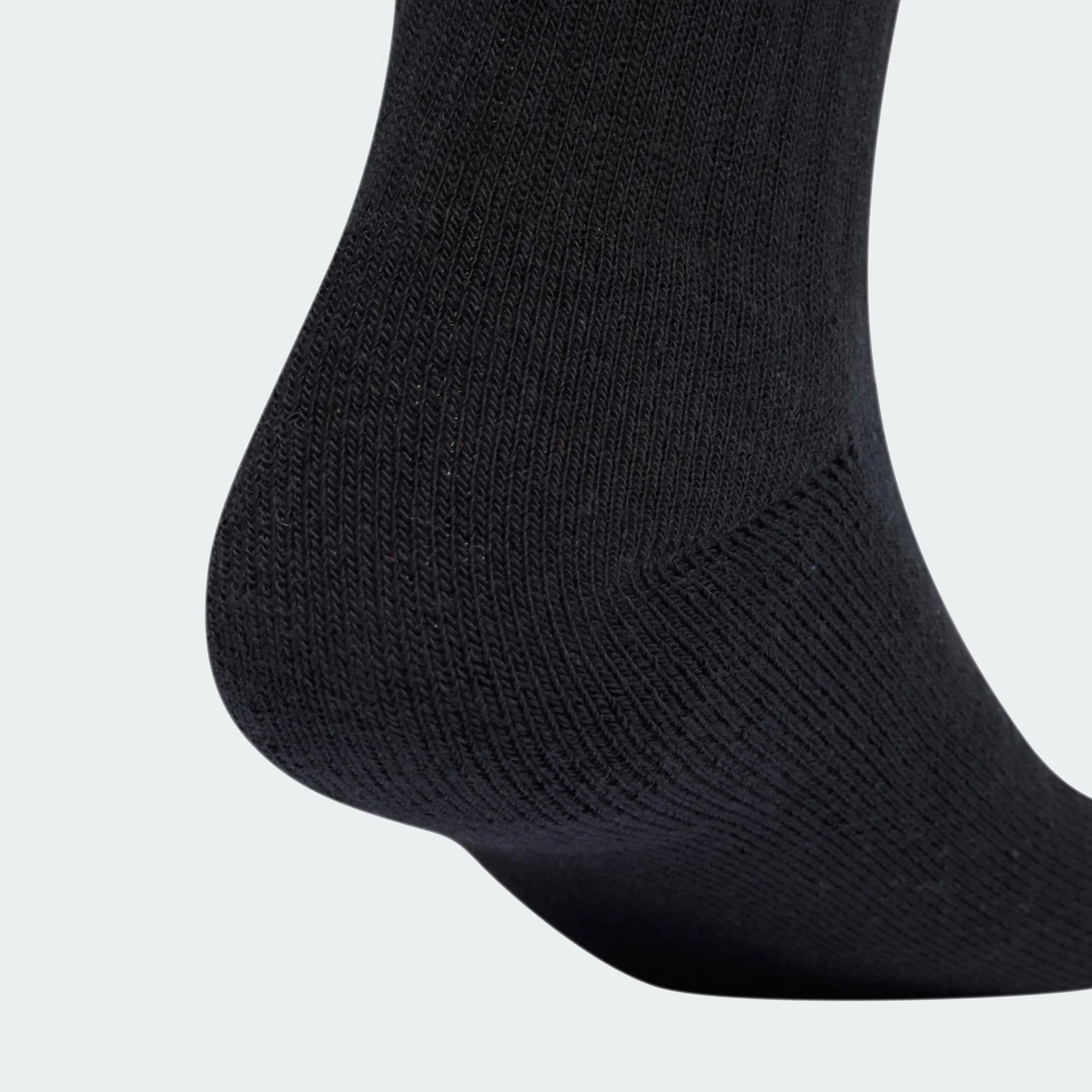 adidas Uniseks Linear Crew Socks Cushioned Socks 6 Pair Pack, Black/White, 40-42