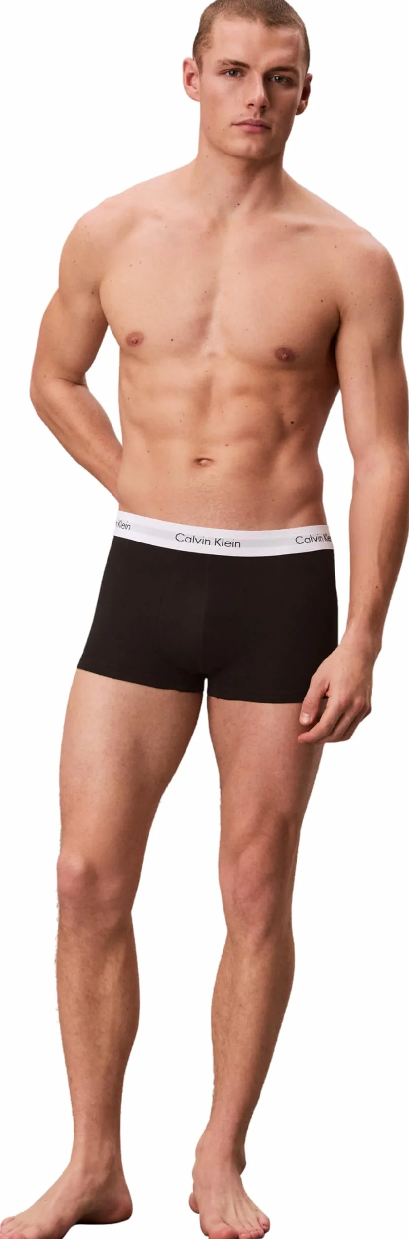 Calvin Klein 3P Low Rise Trunk Bokserki (szorty) Mężczyźni, Czarny, XL