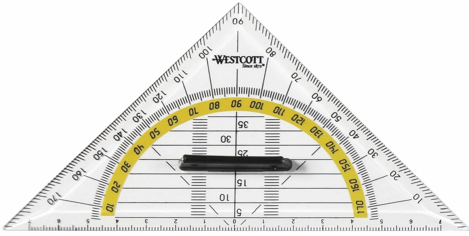 WESTCOTT E-10133 BP ekierka geometryczna 16 cm z uchwytem