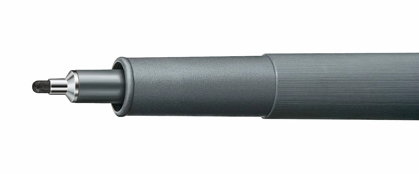 STAEDTLER Czarna wkładka pigmentowa, szerokość linii 1,2 mm, atrament pigmentowy, długa metalowa końcówka, długa żywotność, 10 cienkopisów w kartonowym etui, 308 12-9