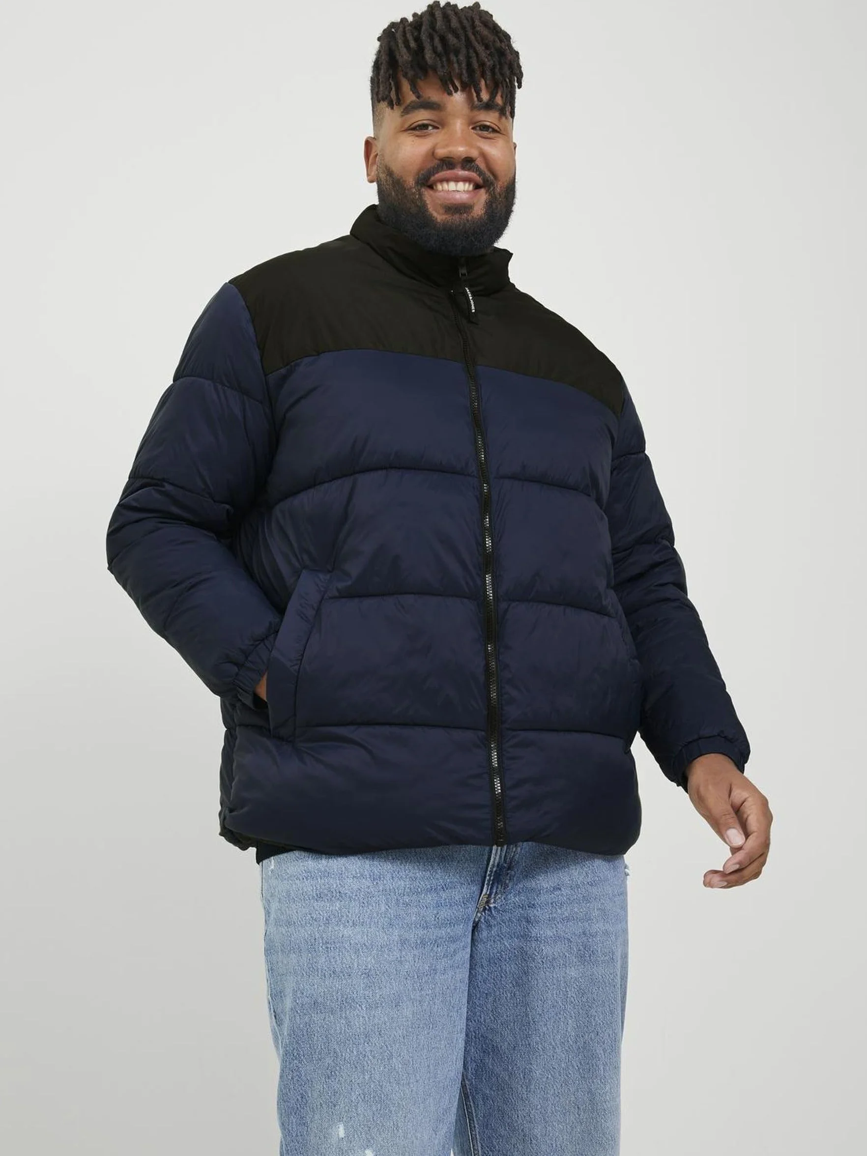 JACK & JONES kurtka buforowa Mężczyźni Jetoby Bufor Collar Pls