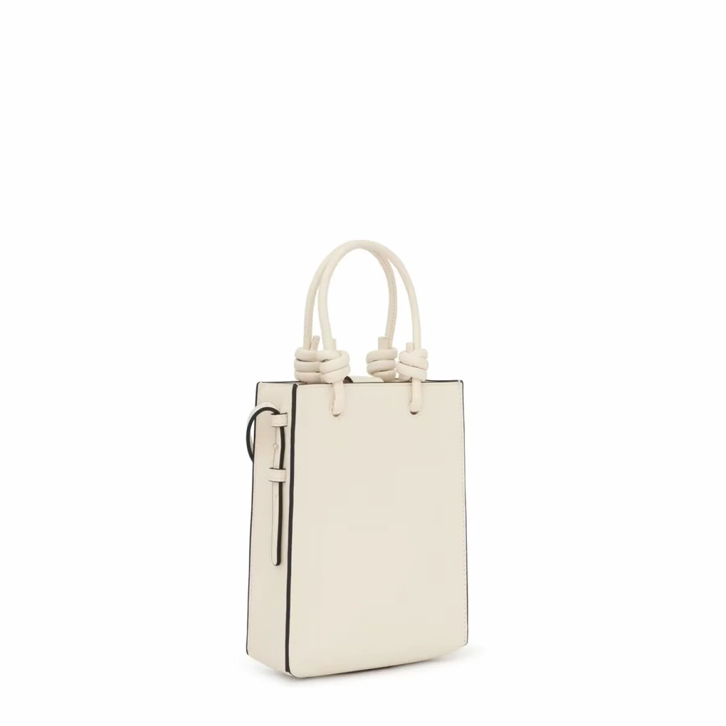 Tous Kobiety Mini Bolso Torebka, Beżowy, 20 x 6 x 16 cm