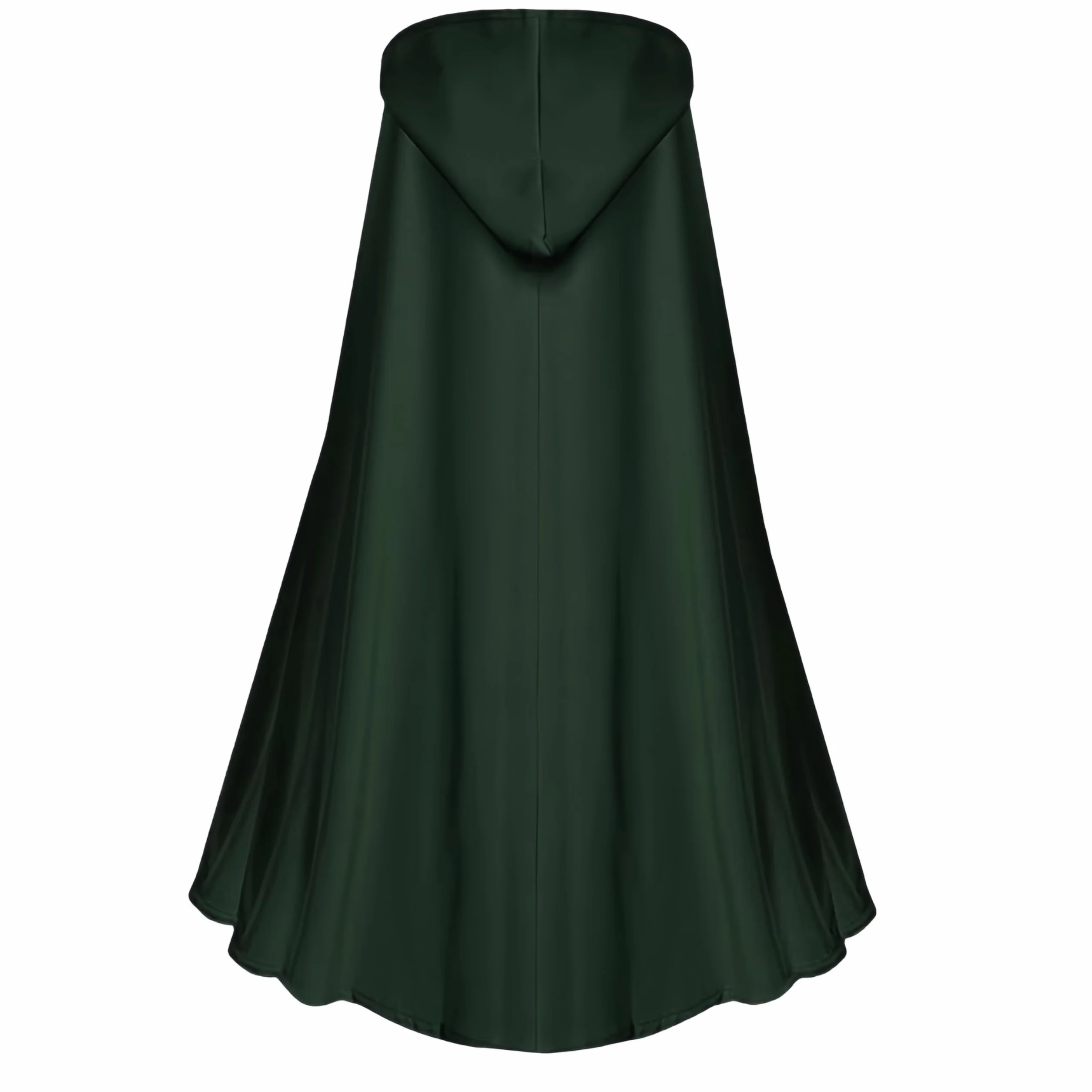Proumhang Halloweenowe płaszcz z kapturem dla dorosłych -Renaissance Medieval Witch Cape Costume for Men & Women,Hobbit Cosplay Short Cape 130cm