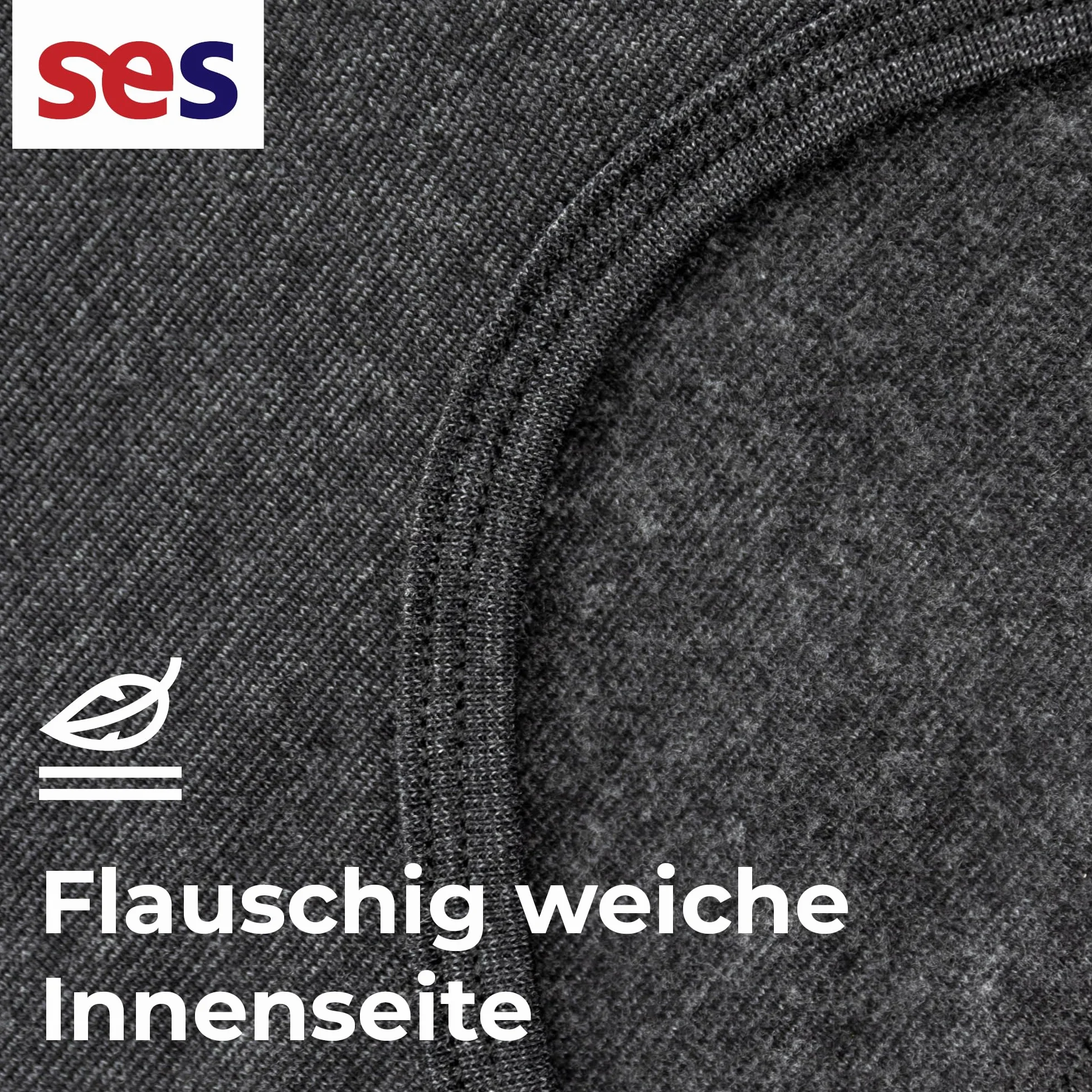 SES Damskie spodnie termiczne długie 38-52 z 75% bawełny i 25% poliestru/oddychające długie majtki damskie / bielizna termiczna dla ciepła i komfortu