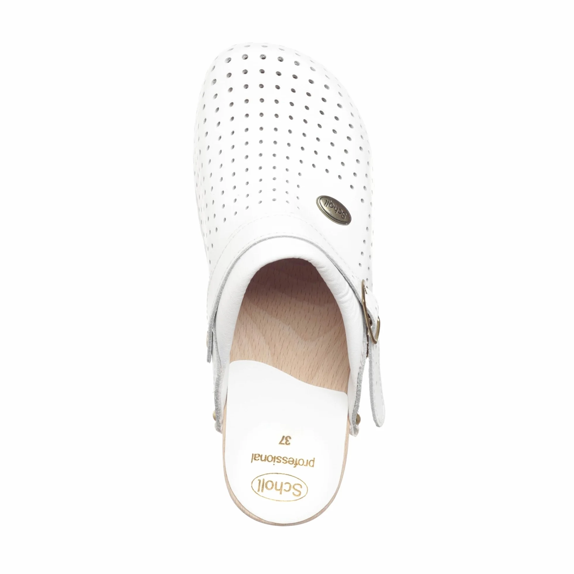 Scholl Unisex Supercomfort Medical Professional Clog, biały, 45 EU