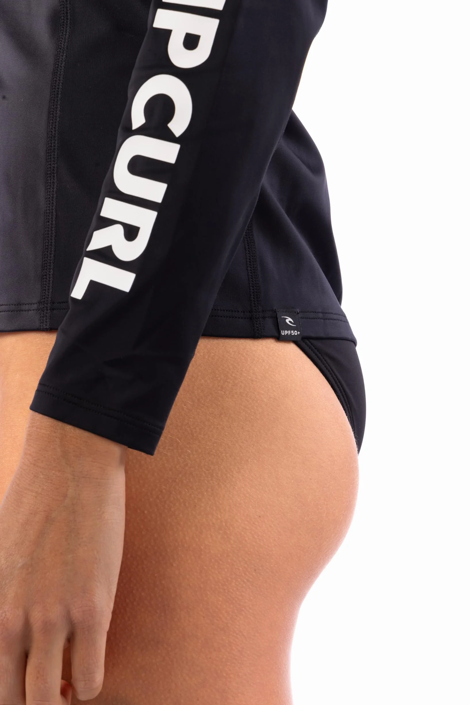 Rip Curl Rashguard damski z długim rękawem, ochrona przeciwsłoneczna UPF 50+, szybkoschnący, oddychający materiał do aktywności na świeżym powietrzu