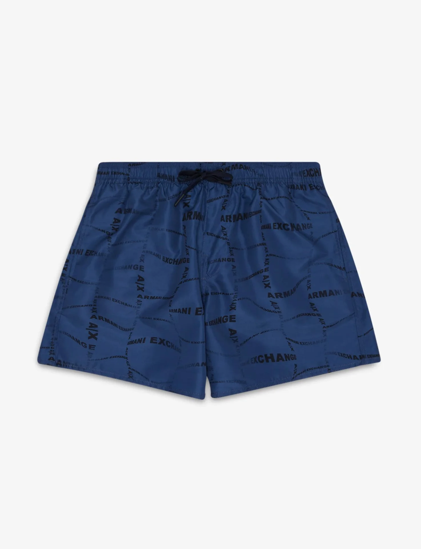 Armani Exchange Szorty kąpielowe Mężczyźni Sustainable, Drawstrings, Allover Logo