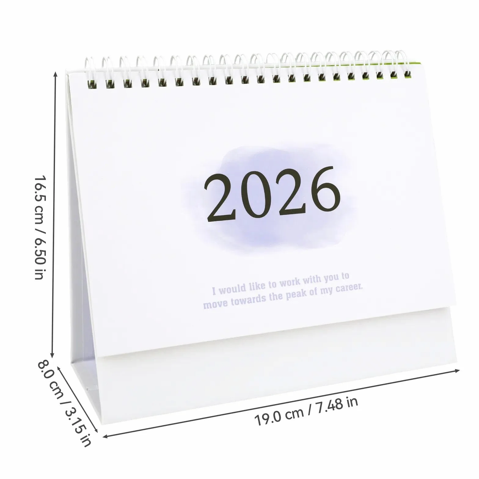Kalendarz stołowy 2025/2026, 18-miesięczny kalendarz 2025/2026, od lipca 2025 do grudnia 2026, kalendarz stołowy 2025/2026, odpowiedni dla studentów, nauczycieli, pracowników biurka, fioletowy, 19 x