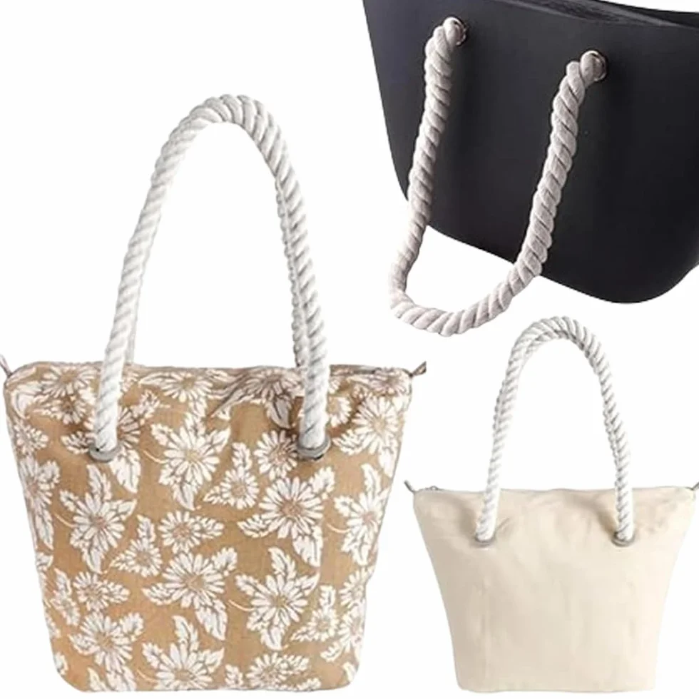 2 Sztuki Uchwytów O Bag, Uchwyt Do Torebki, Akcesoria Do Torby Canvas Bag (65 cm/Khaki), 1