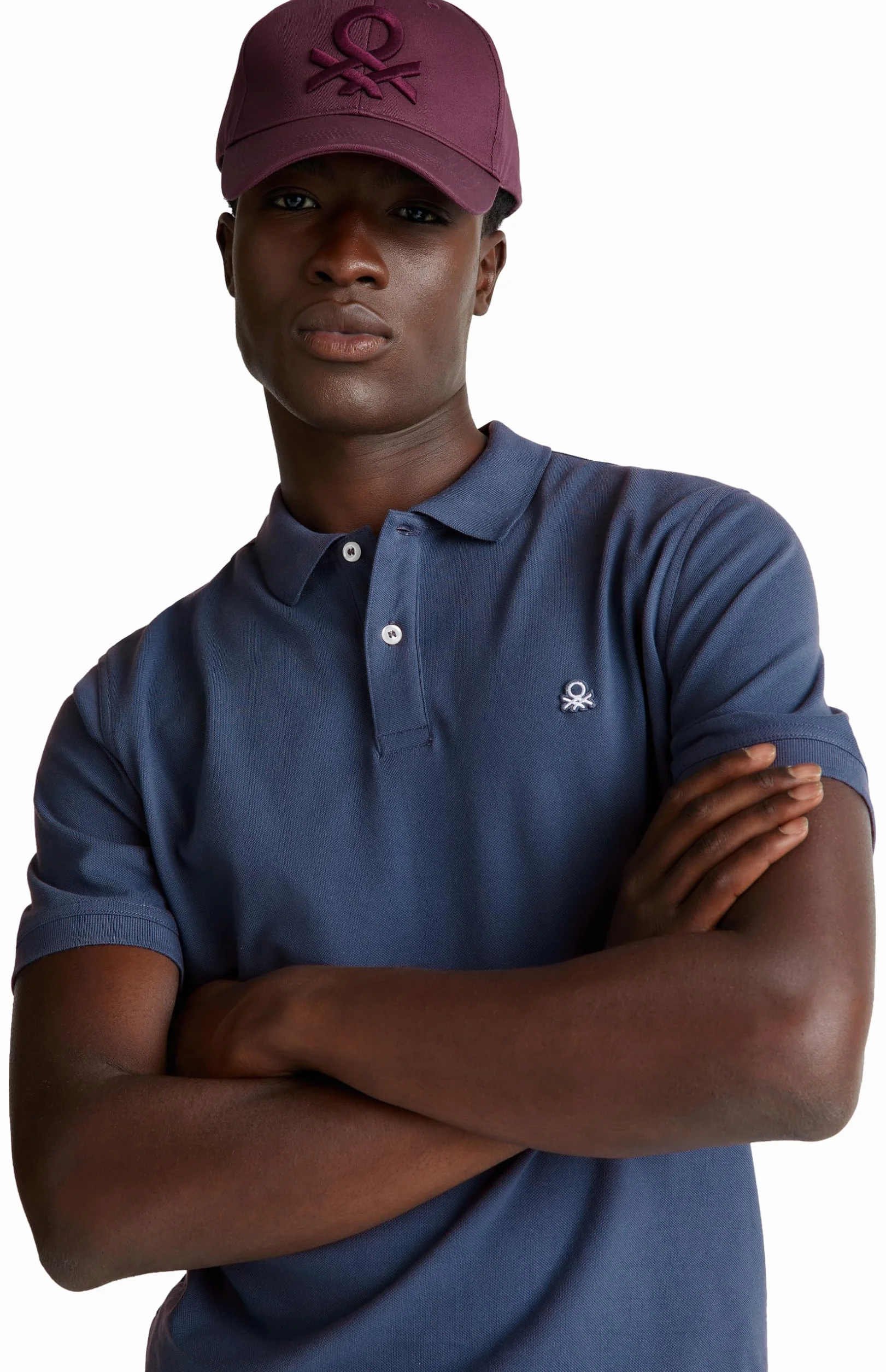 United Colors of Benetton Koszulka polo, M/M, Niebieska, L