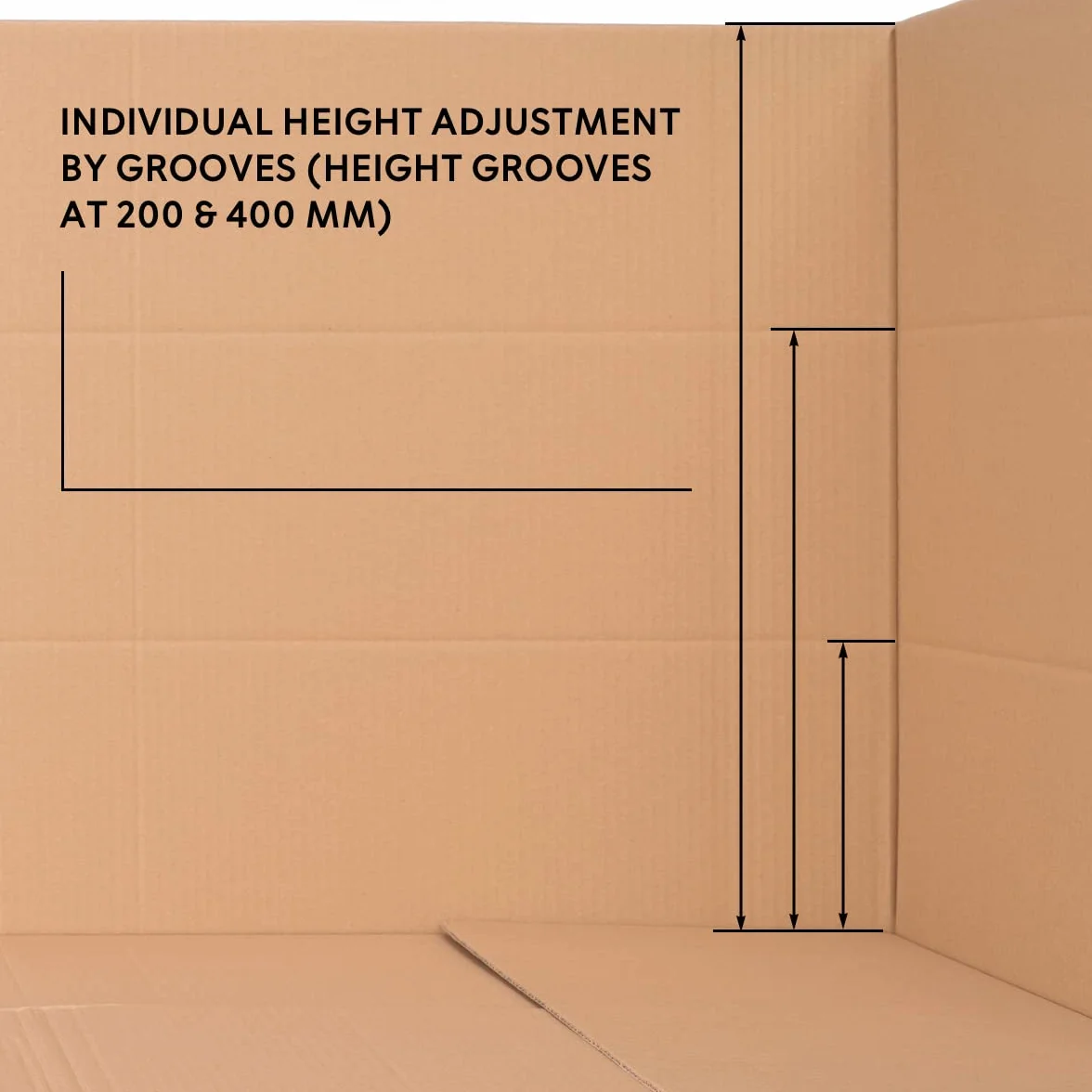 verpacking Karton składany 1200 x 600 x 600 mm, fala BC z wysokością 200, 400 mm, brązowy karton DHL | wersja i liczba sztuk do wyboru | maksymalny rozmiar opakowania DHL, karton wysyłkowy na duże