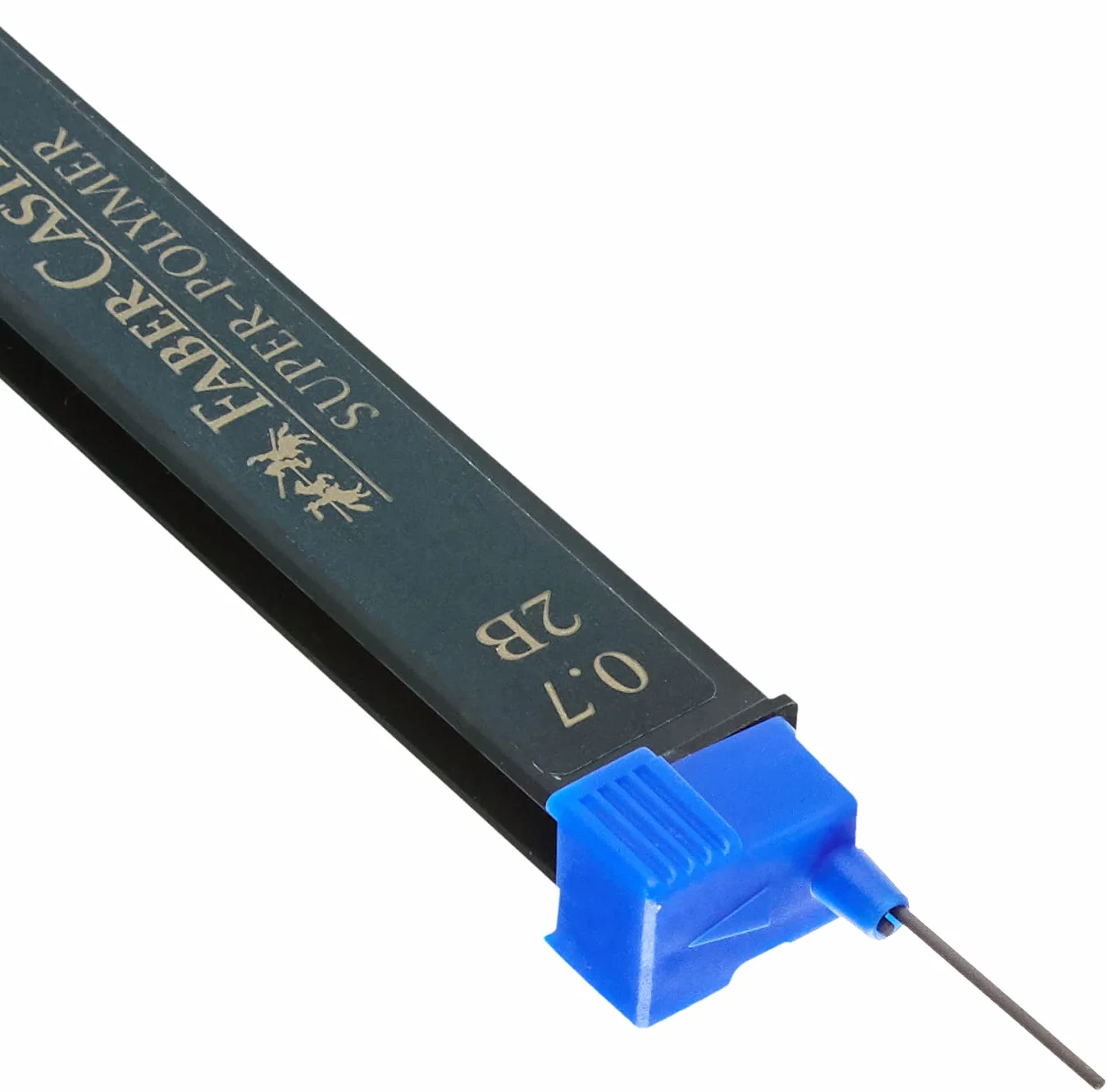 Faber-Castell 120702 Wkład do Ołówków Automatycznych, 2B, 12 Sztuk