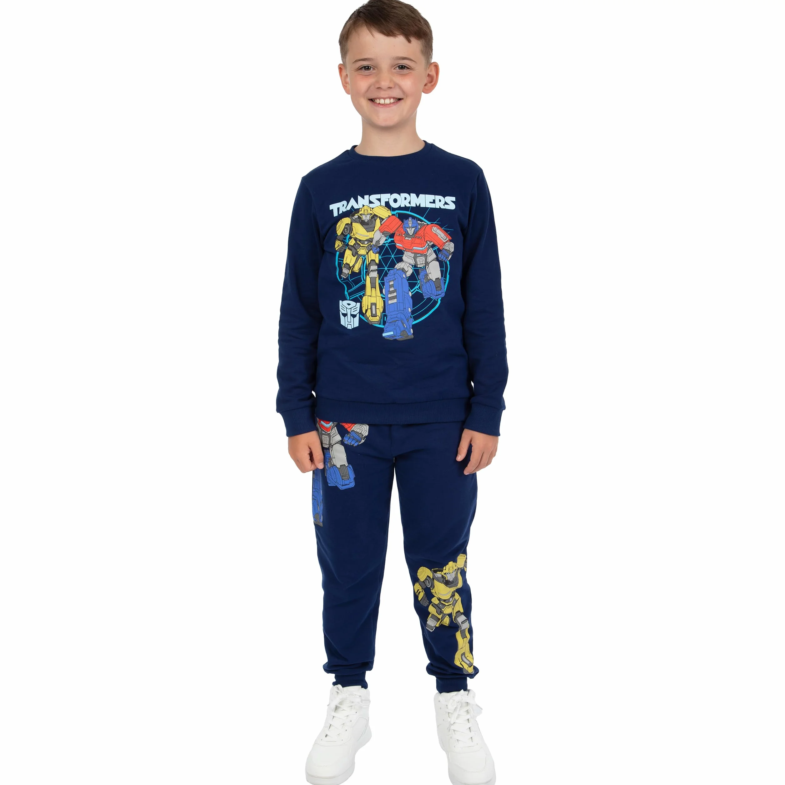 Transformers Bluza I Spodnie Dresowe | Bluza Dla Chłopca I Spodnie Dresowe | Optimus Prime Co-Ord | Dresy Dla Chłopców Co-Ords
