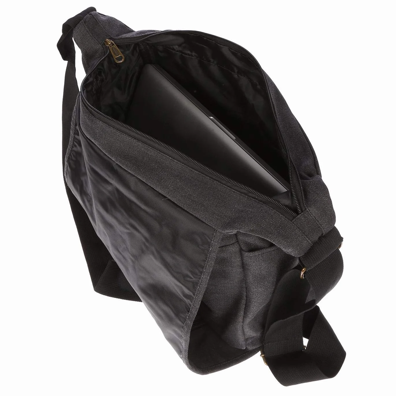 Christian Wippermann Duża XL męska damska torba na ramię Canvas Messenger Bag