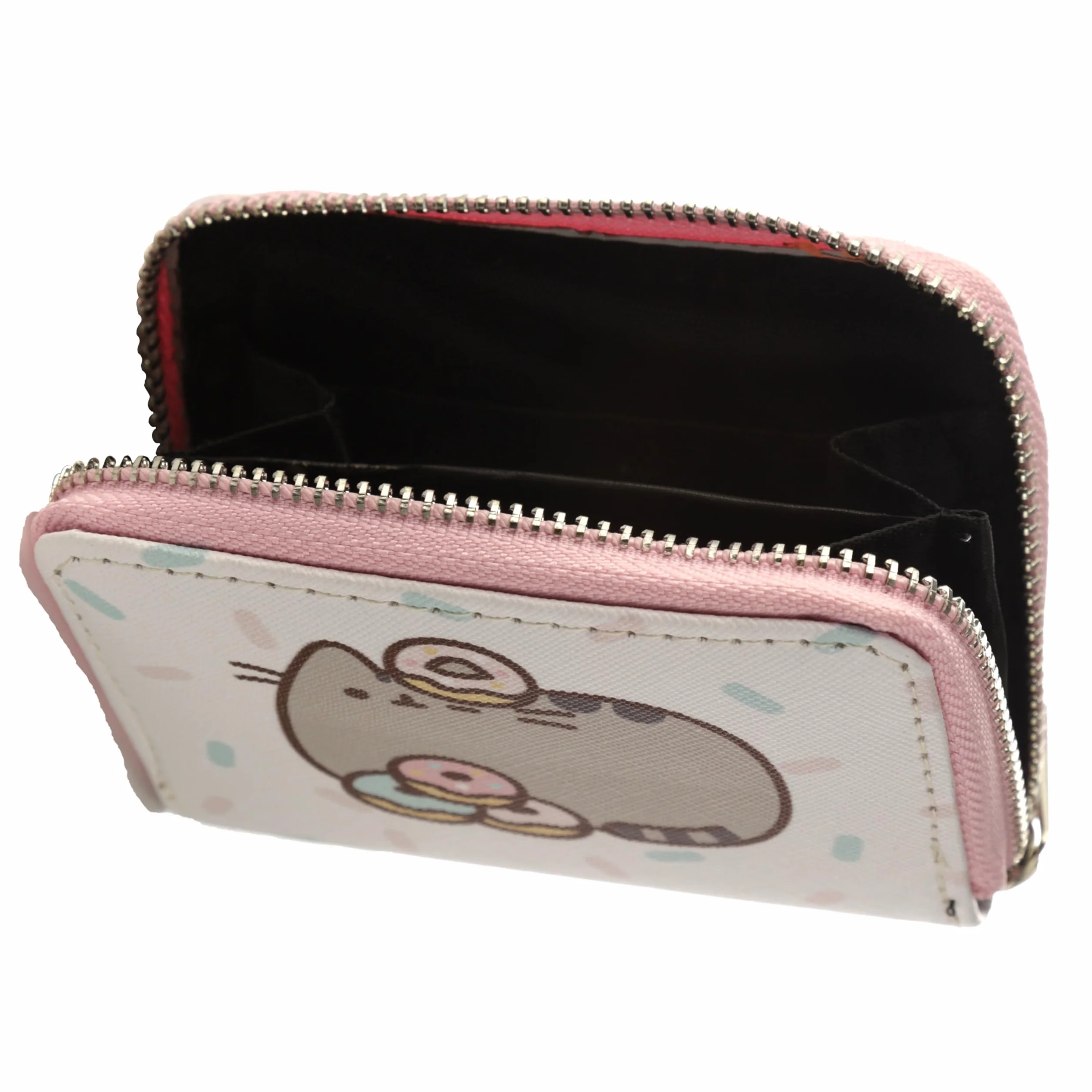 Pusheen Foodie Cat Zip Around Small Wallet Purse