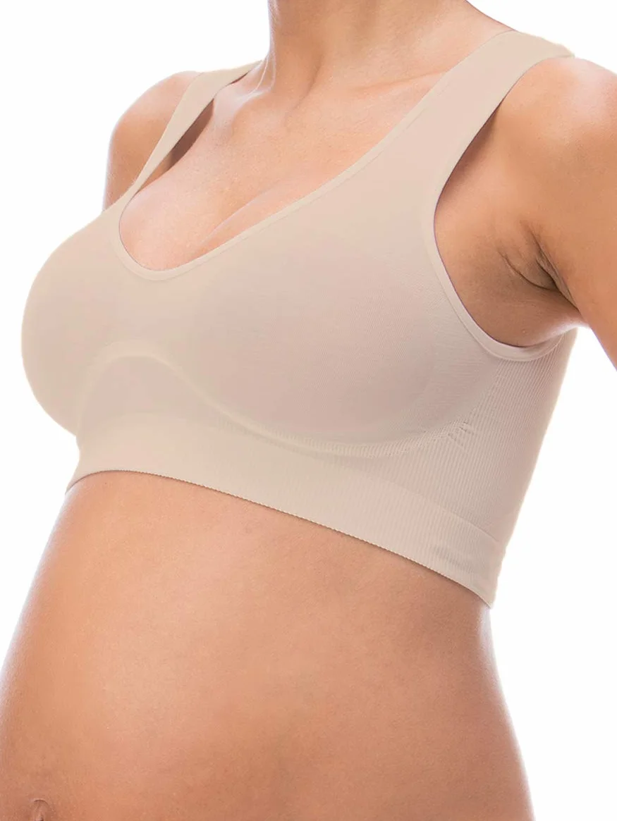 RelaxMaternity 5310 bawełniany biustonosz ciążowy modelujący i podtrzymujący biust w ciąży