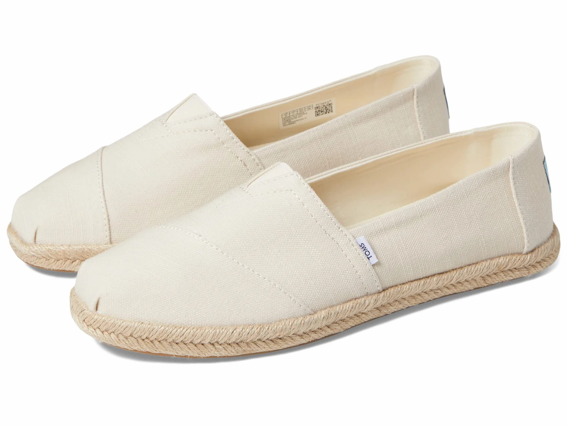 TOMS Klasyczna lina Alpargata Mokasyn płaski Kobiety