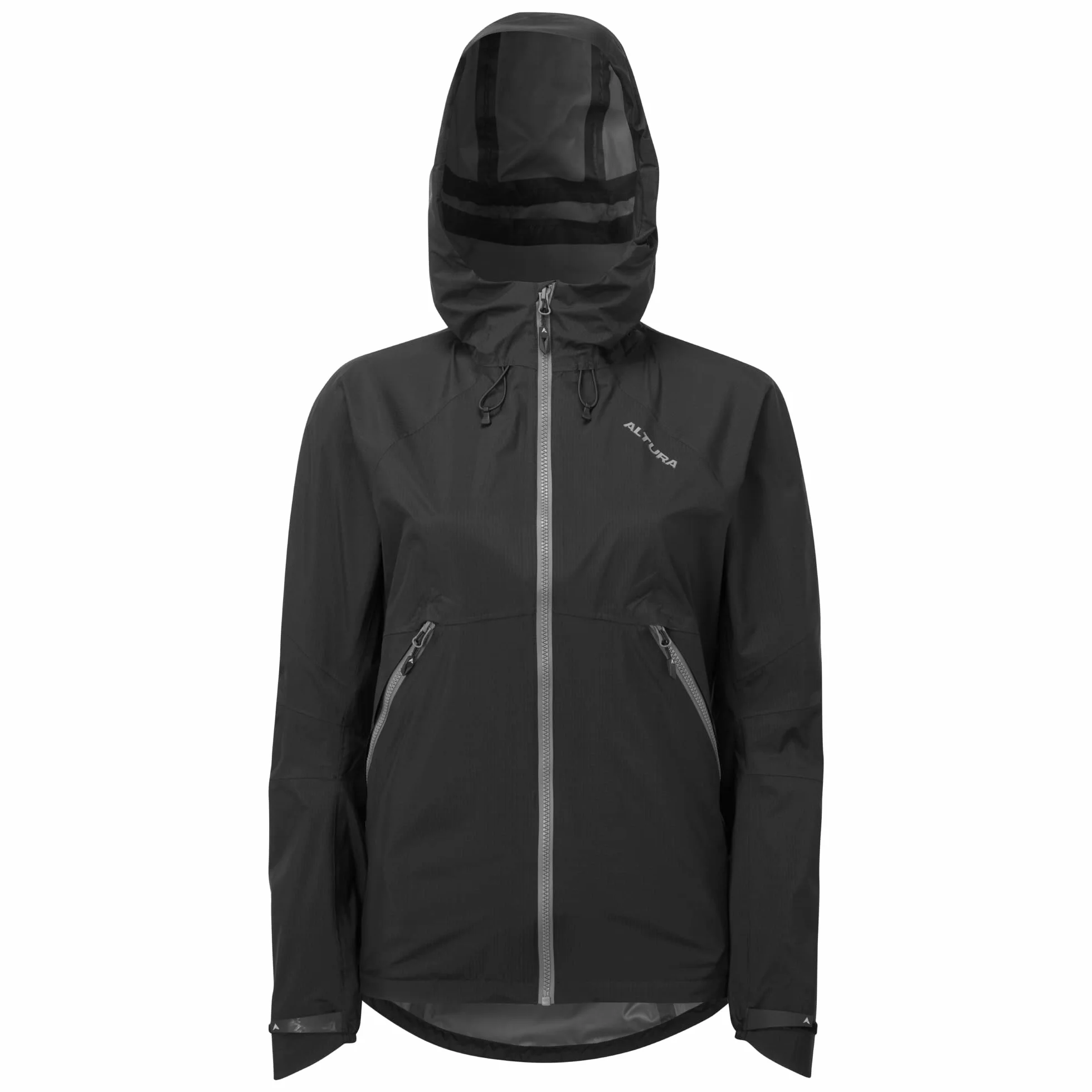Asa Dutt528251 Damska kurtka Ridge Pertex wodoodporna (W) - czarno-18 2022, czarna, jeden rozmiar, Czarny, Rozmiar uniwersalny