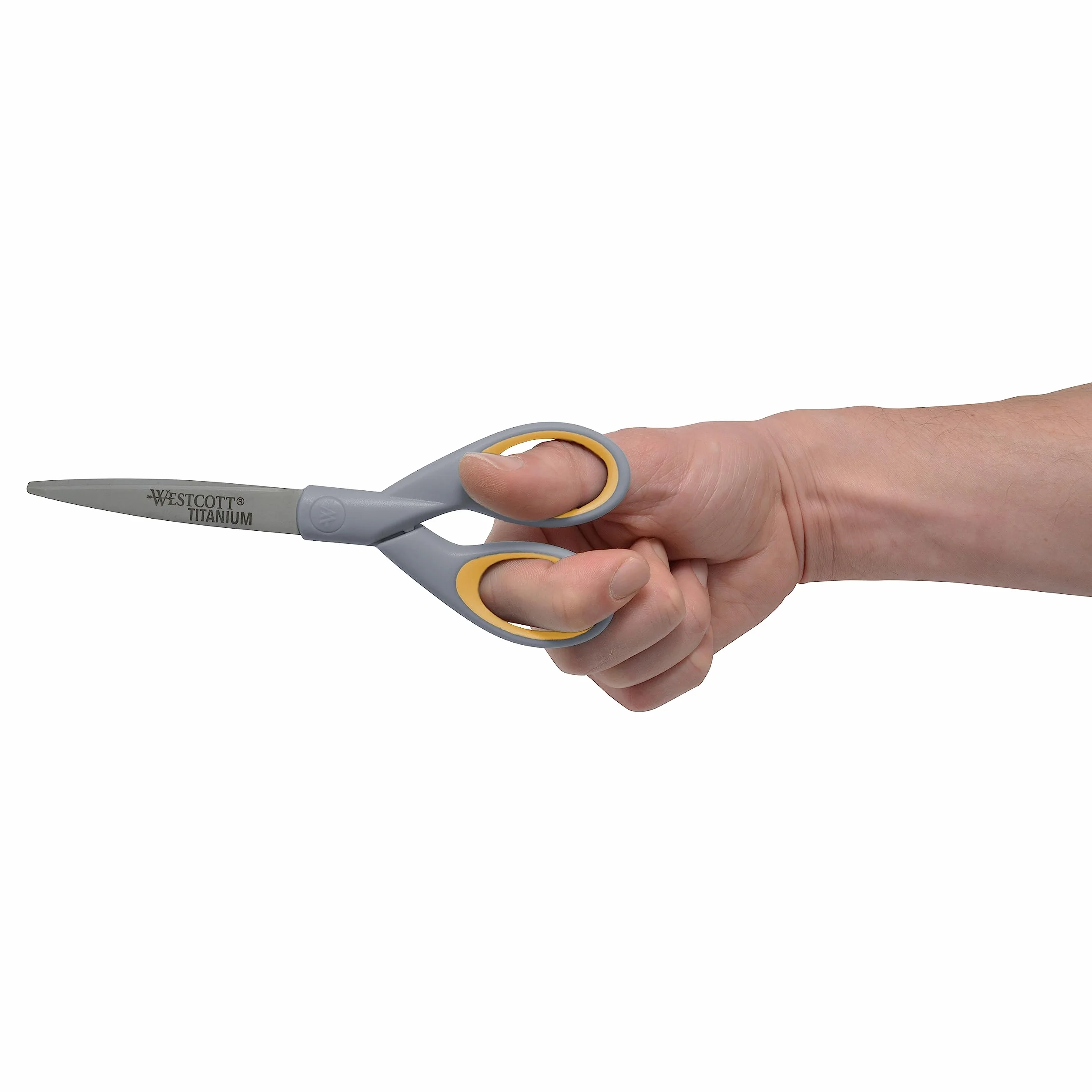 Zestaw 2 nożyczek SUPER Softgrip powlekanych azotkiem tytanu, ze stali nierdzewnej, ostrza powlekane azotkiem tytanu