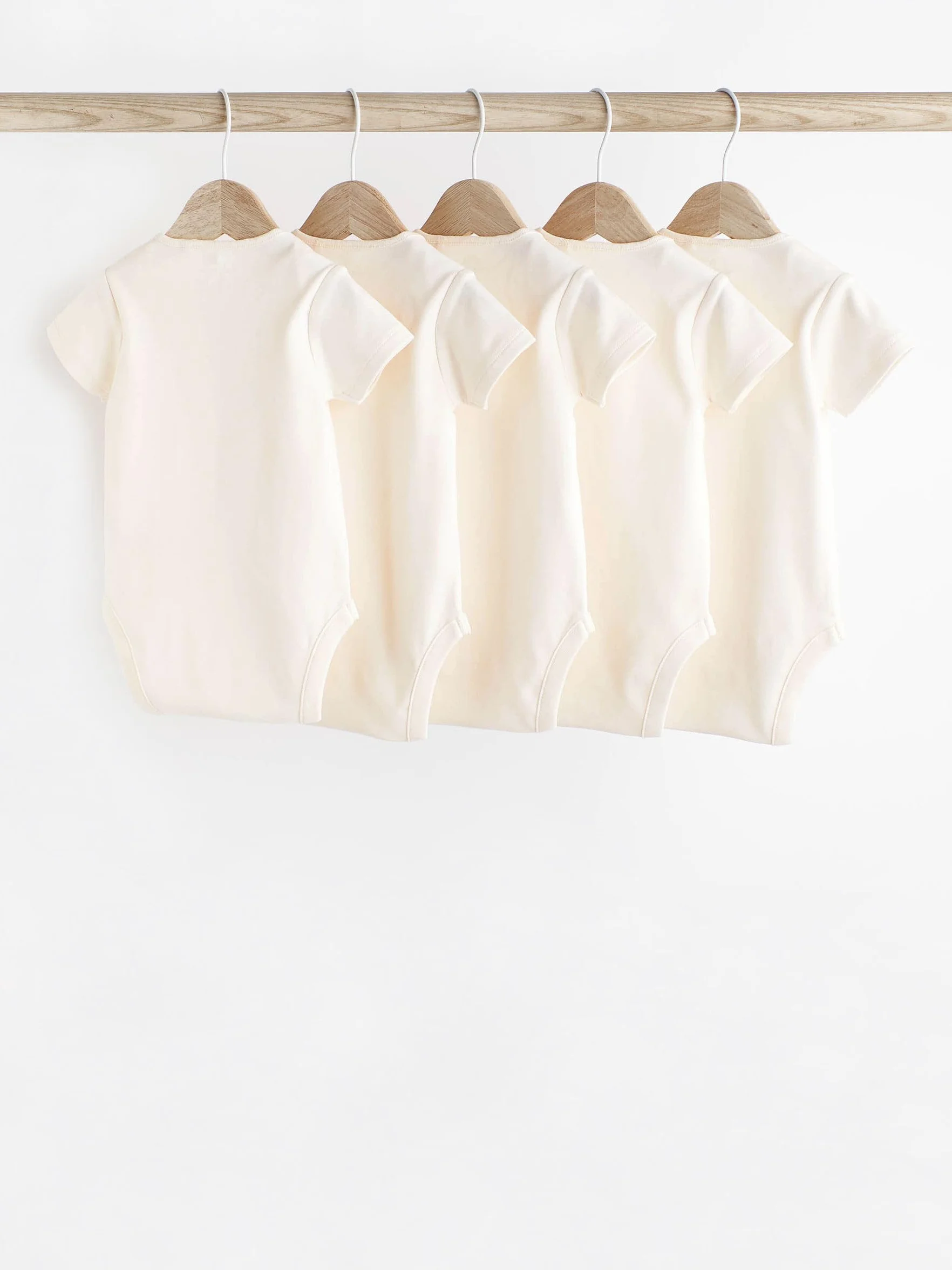 NEXT Noworodki unisex Zestaw 5 niemowlęcych body z krótkim rękawem