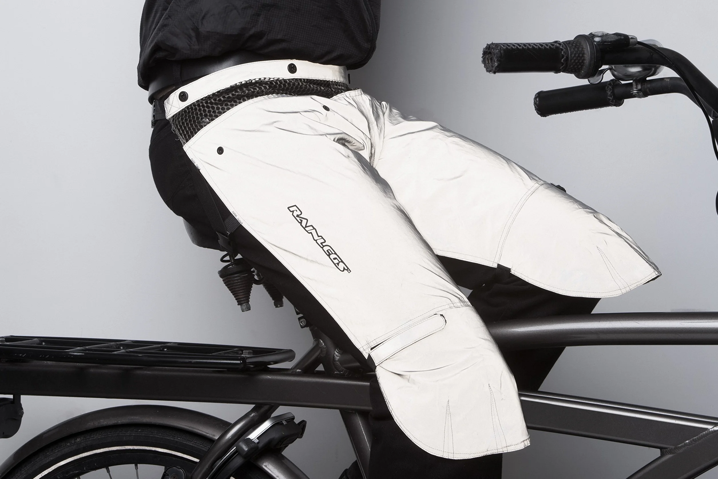 Cicli Bonin Unisex Rainlegs płaszcz przeciwdeszczowy, odblaskowy, jeden rozmiar