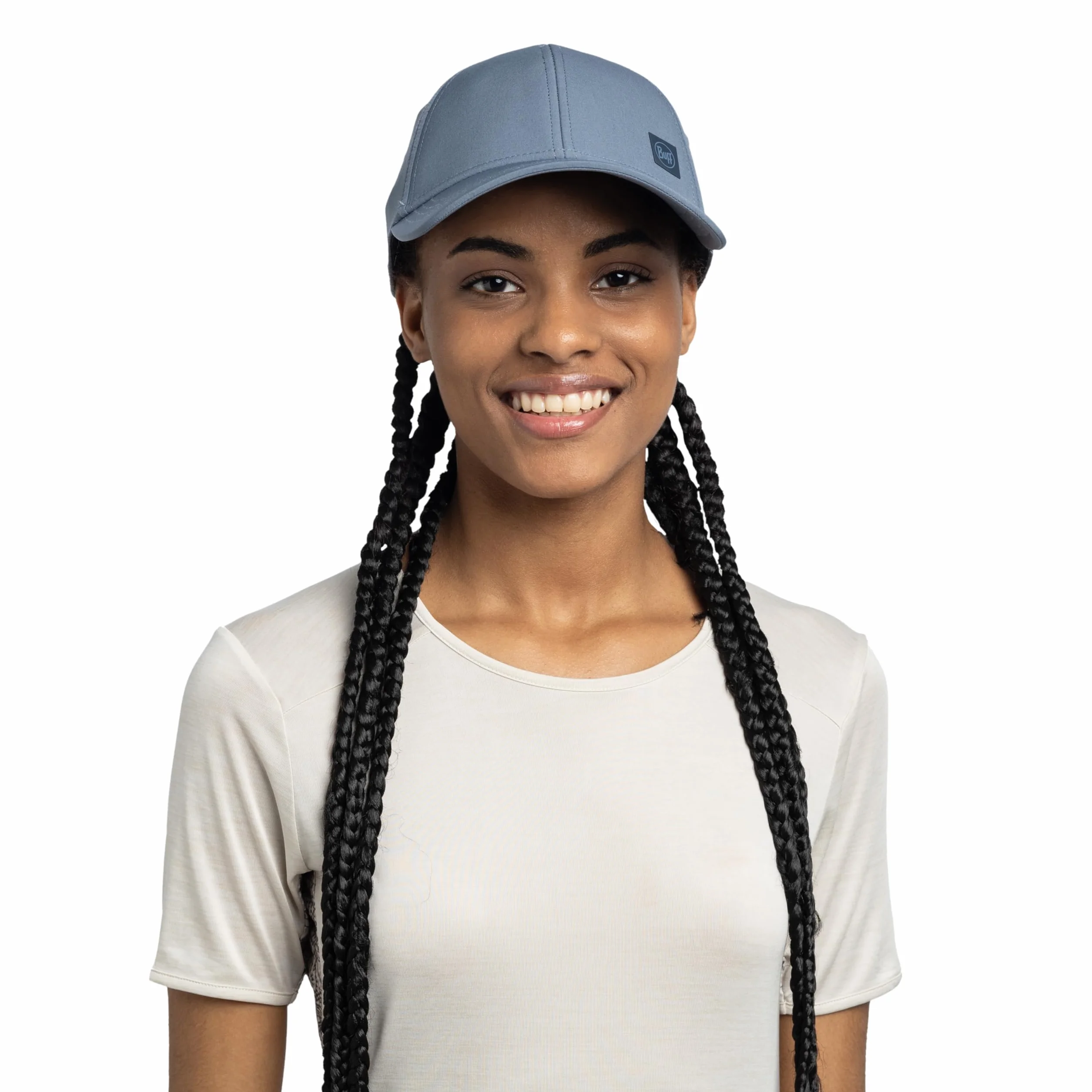 Buff® | Czapka Summit Mężczyźni Kobiety Dorośli Regulowana, Oddychająca, UPF50, Wygodna, Jakość, Lekki, Elastyczny, L/XL, Niebieski
