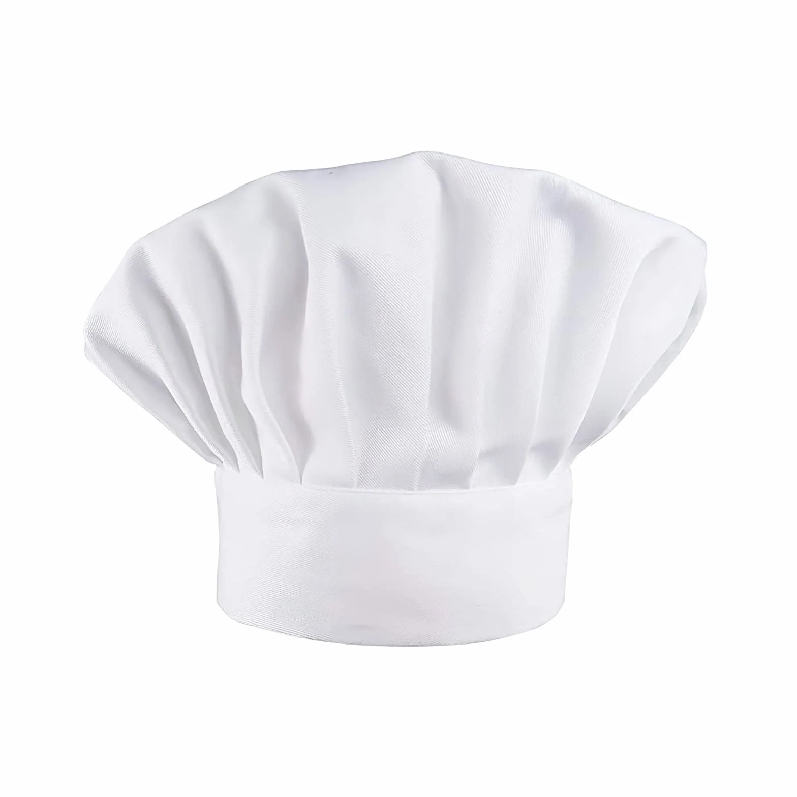 Czapka szefa kuchni – elastyczna czapka szefa kuchni unisex do kuchni, domu, restauracji i hotelu - biała