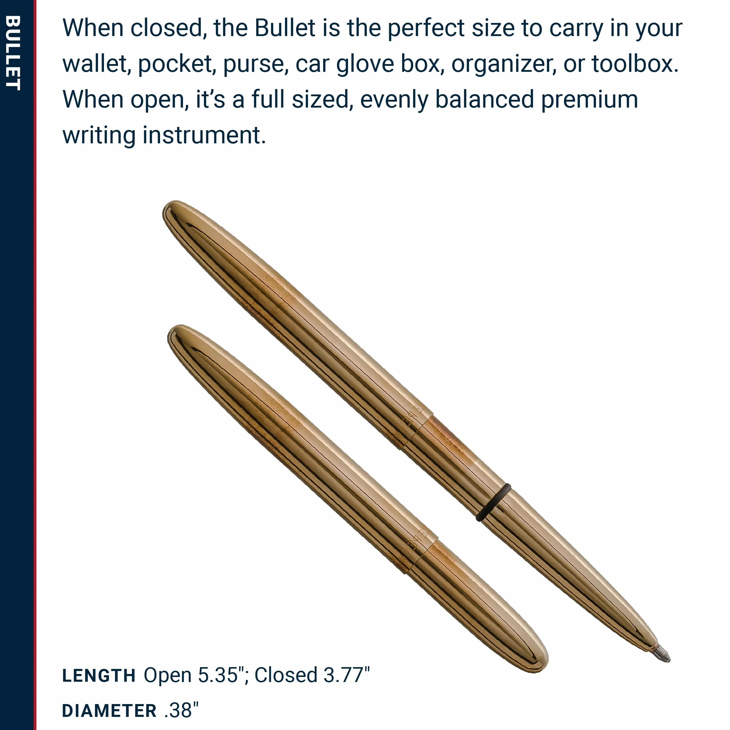 Fisher Biustonosze Space Pen Bullet