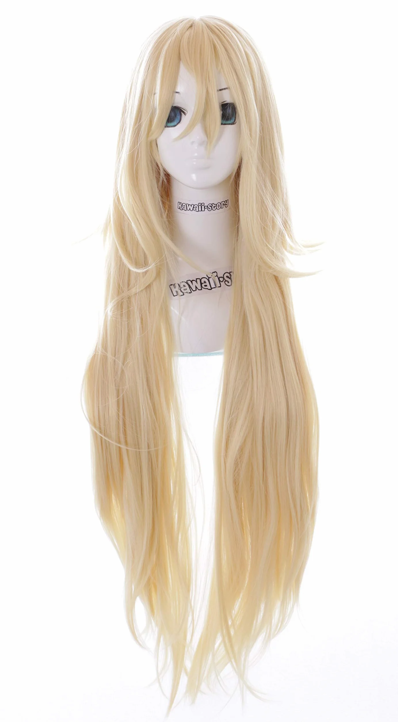Kawaii-Story TM-383 Blond 100 cm do Ray Rachel Gardner Angels of Death Cosplay peruka Wig Anime Manga