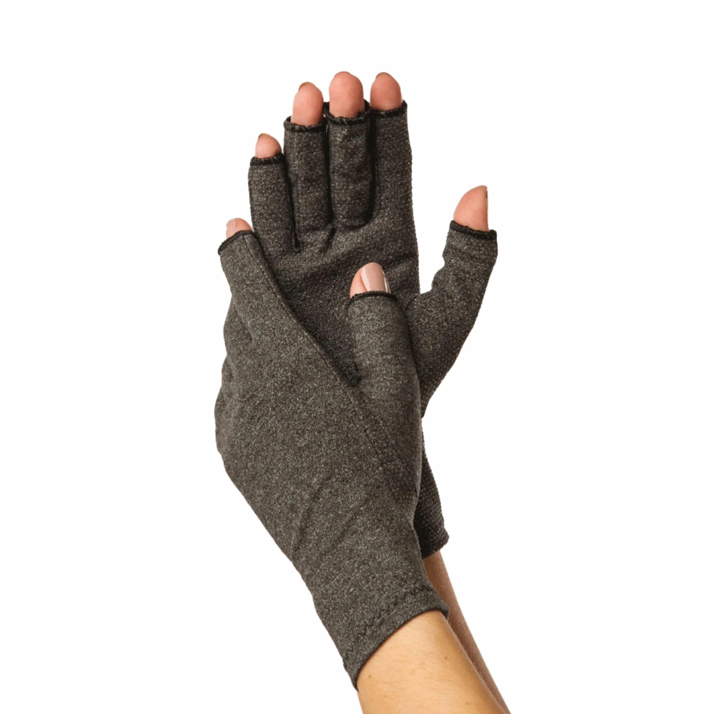 Thermoskin | Dynamiczna kompresja oddychające rękawiczki | bez palców i teksturowane | dla sztywności i łagodzenia bólu | dla mężczyzn i kobiet