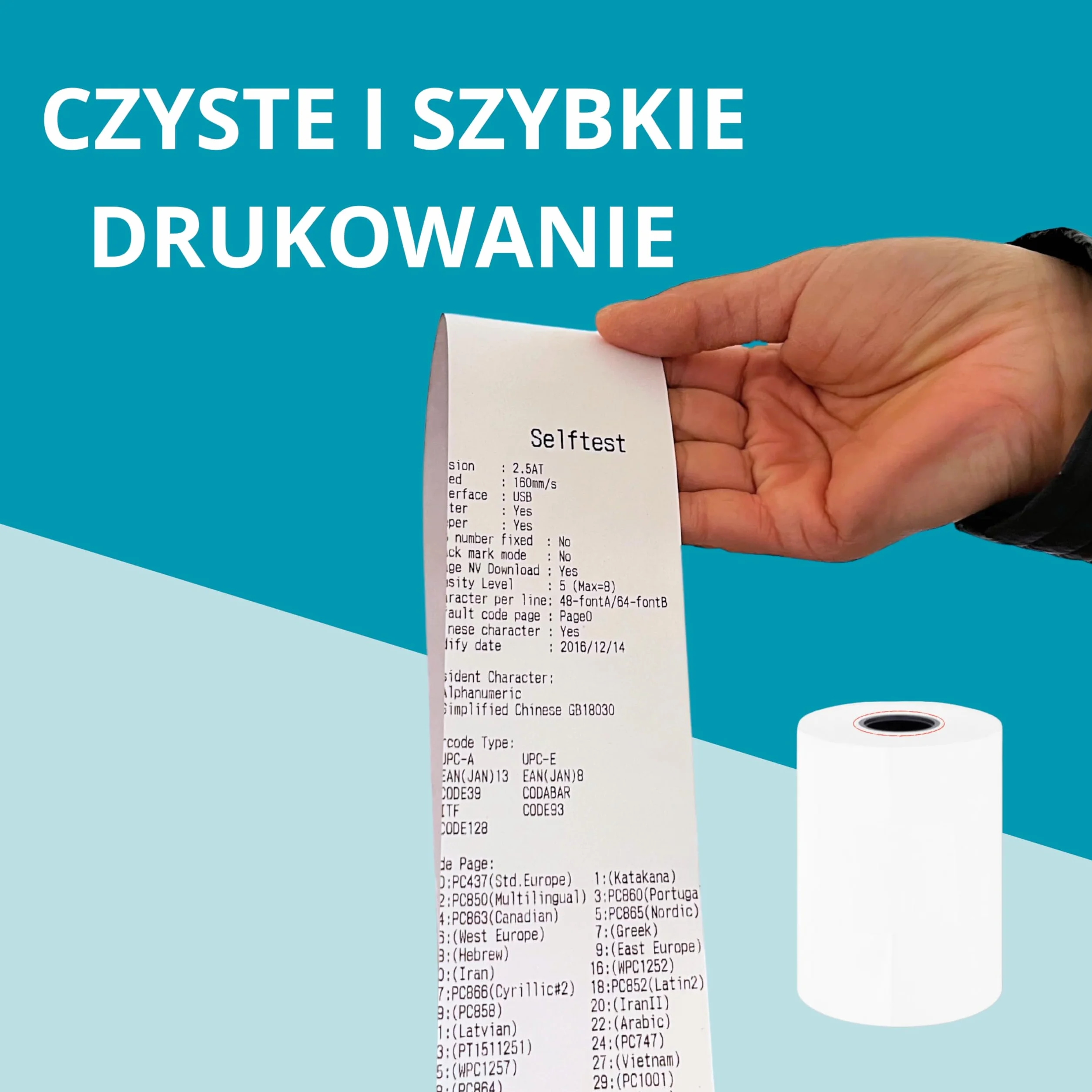 Double Dragon 57 x 30 mm Termiczne rolki do paragonów PDQ | Wolne od BPA | Kompatybilne z drukarkami SumUp, Ingenico, PayZone, Verifone, Clover, terminalami Zettle – 20 rolek