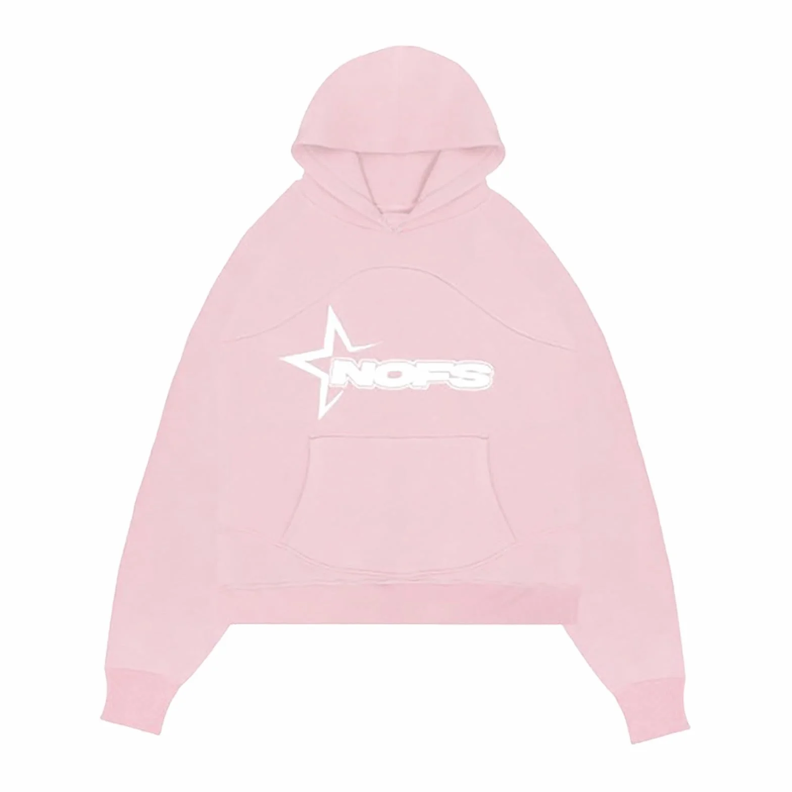 NOFS 2-częściowy męski dres do joggingu, Y2K, bawełniany, bluza sportowa z kapturem Y2K + spodnie Nofs, męski dres sportowy, strój treningowy w stylu Streetwear, S