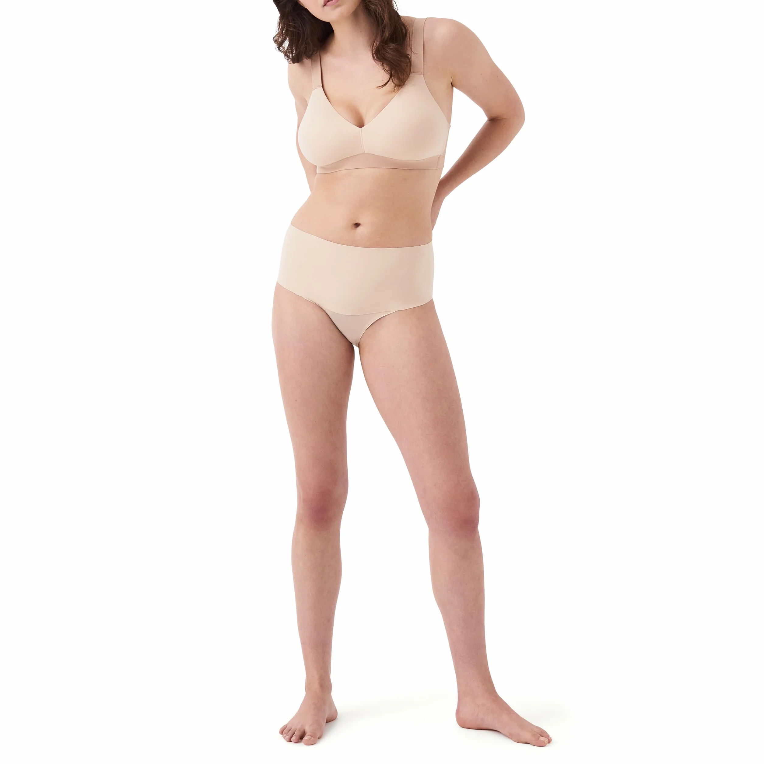 Spanx Bielizna damska, nieprzezroczysta, soft nude, XS