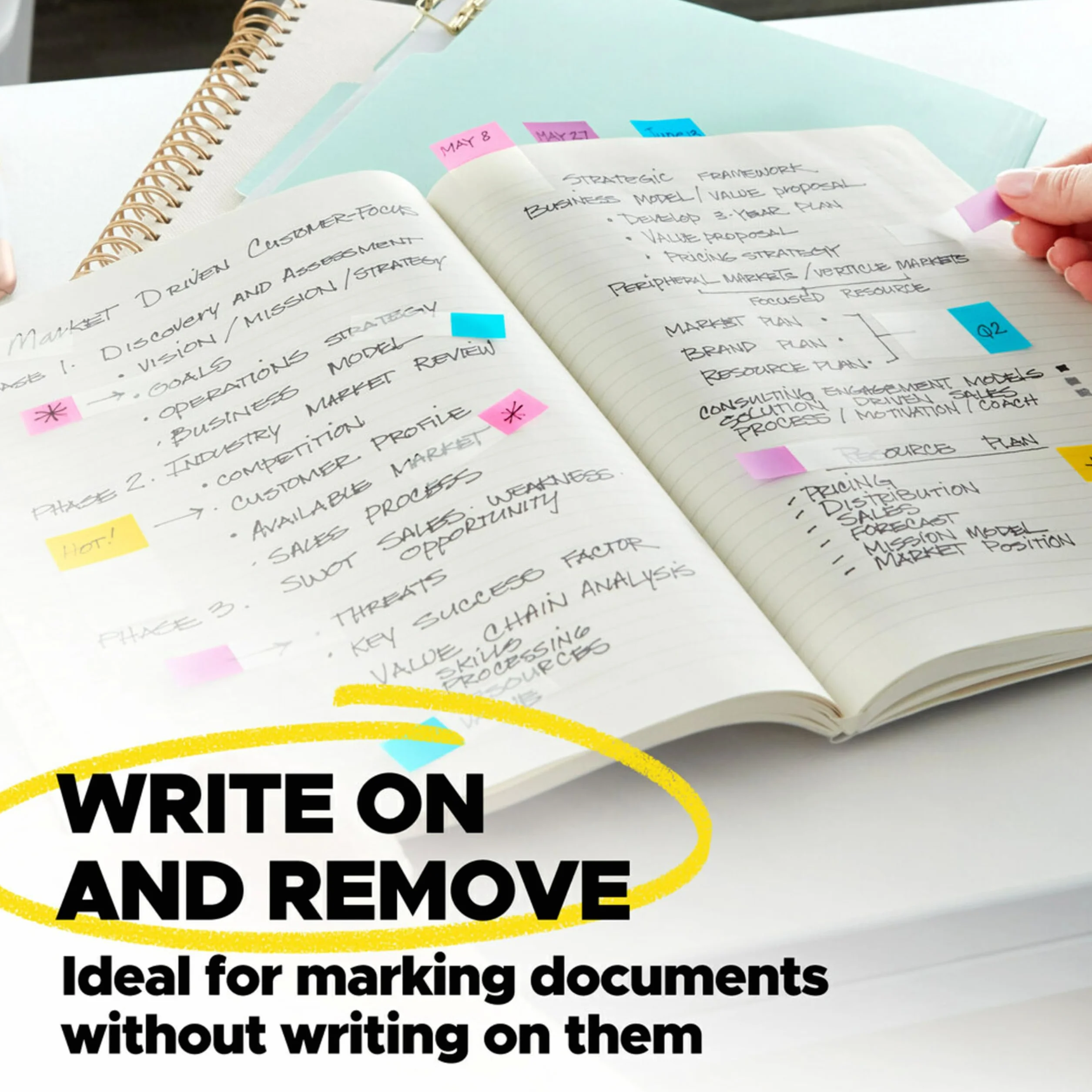 Post-it Mały indeks w plastikowym dozowniku, różne jasne kolory, 5 opakowań po 20 pasków samoprzylepnych - do oznaczenia, zaznaczenia lub oznaczenia kolorem. Ważne informacje