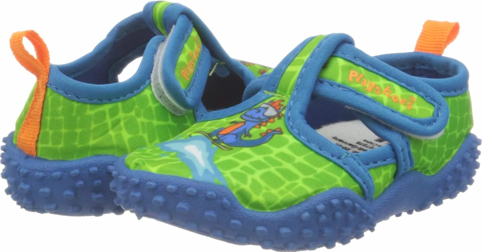 Playshoes Uniseks - dzieci Aqua-schuh DinoButy do biegania.