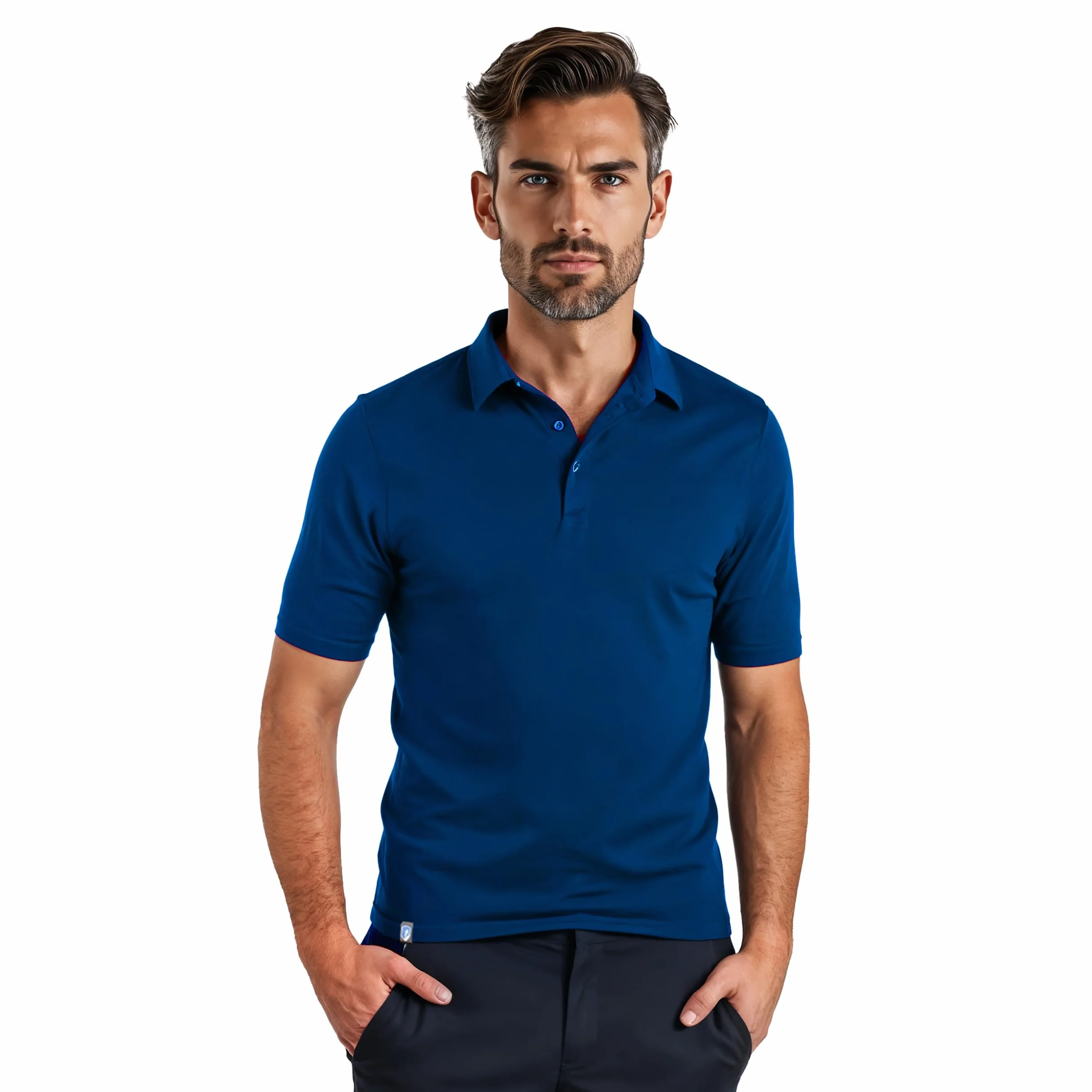 ALPIN LOACKER Coolmax Merino T-Shirt męski z krótkim rękawem 150 g/m2 I koszulka przeciwbiała I koszulka z wełny merynosów I chłodząca górna część termiczna oddychająca