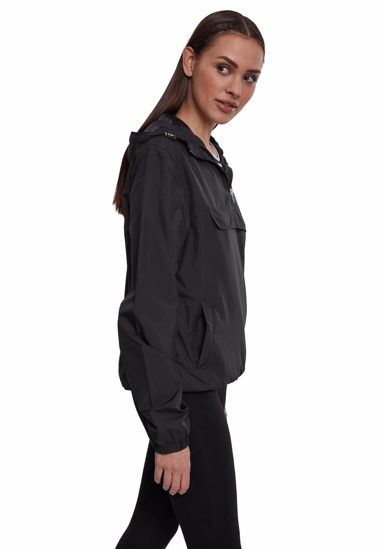 Urban Classics Basic Damska Kurtka, Czarny, L