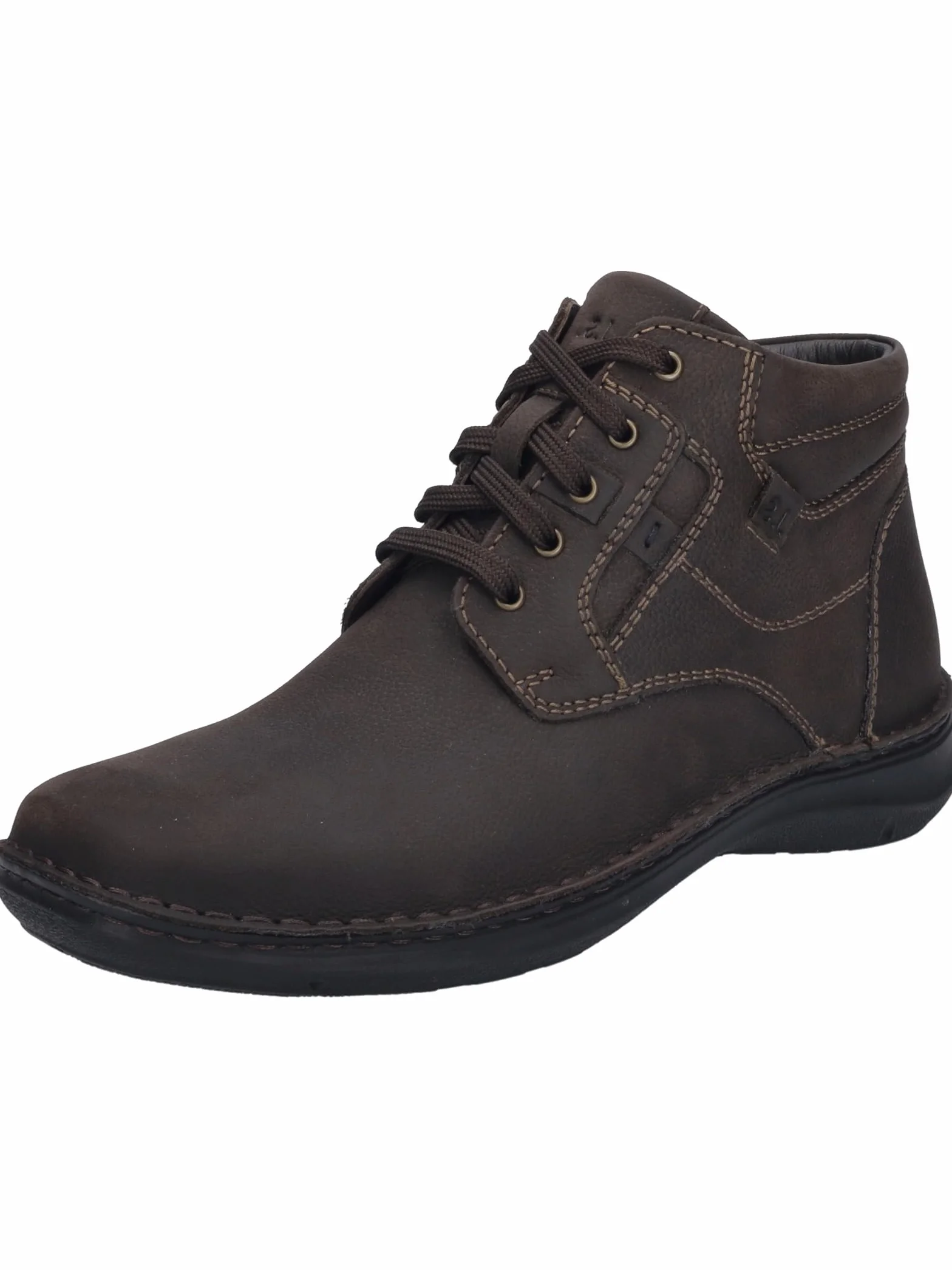 Josef Seibel Męskie buty sznurowane New Anvers 35, szerokość K (bardzo szerokie), wymienna wkładka