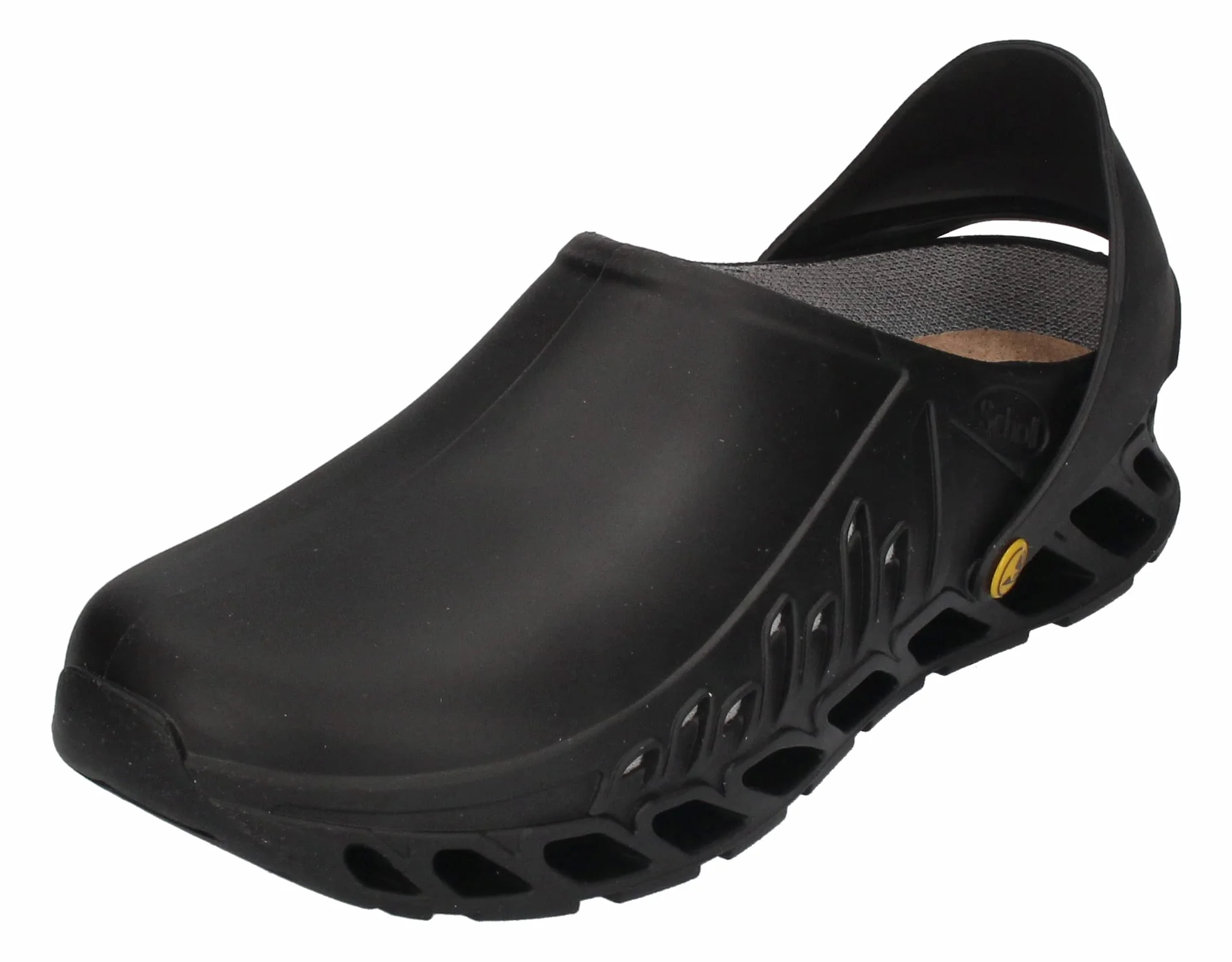 Scholl F293781004 Evoflex Clogs, Czarny, 42 EU