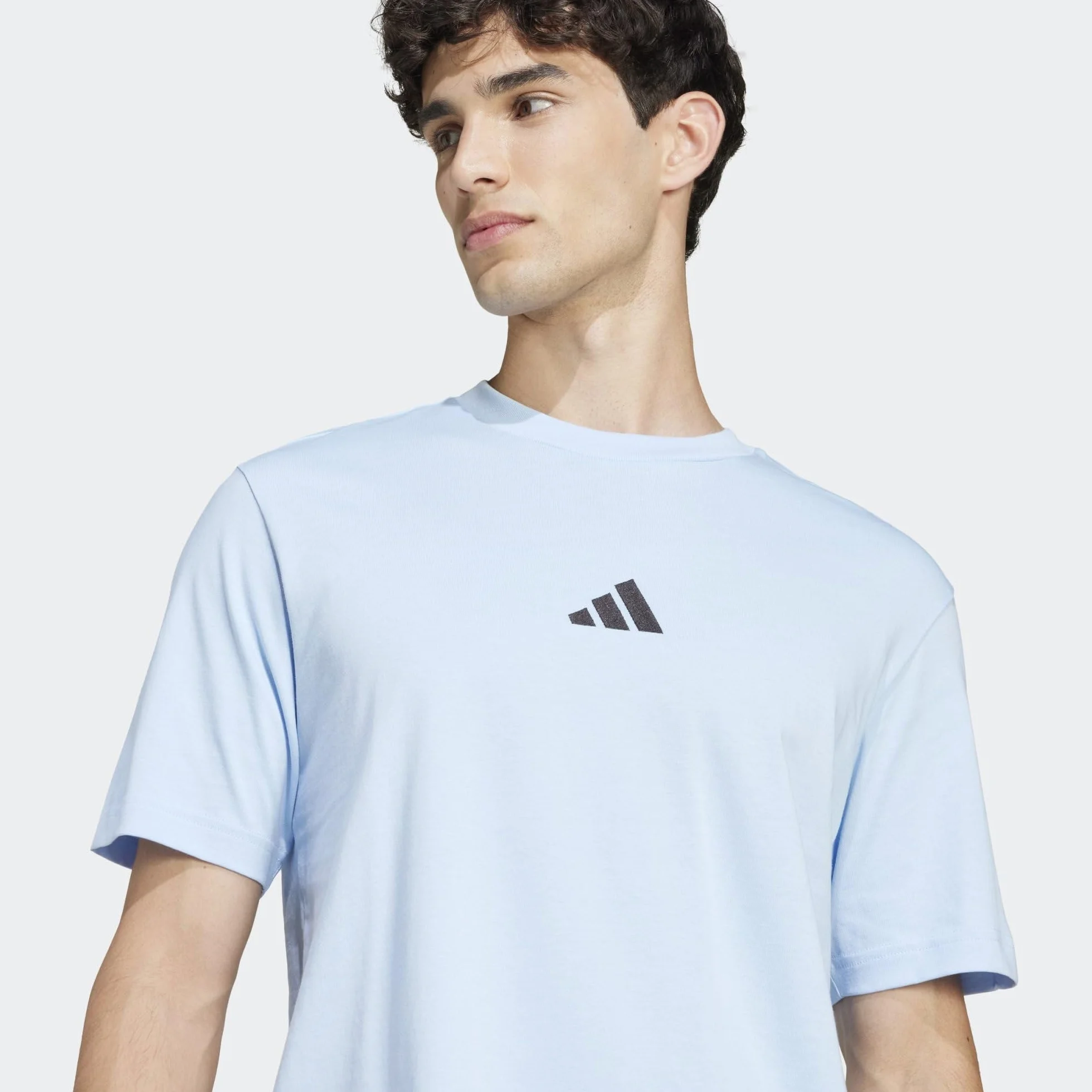 adidas Koszulka Mężczyźni ESSENTIALS SMALL LOGO SINGLE JERSEY TEE