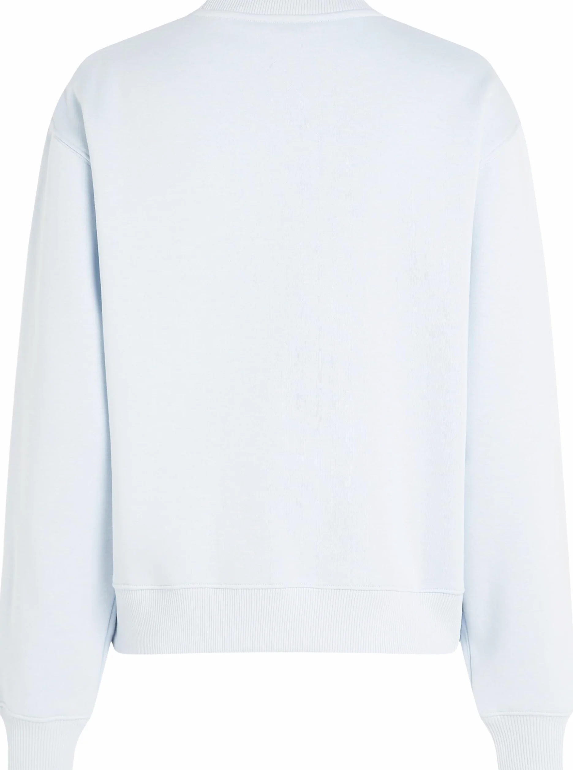 Tommy Hilfiger Damska bluza bez kaptura, Niebieski (Breezy Blue), L