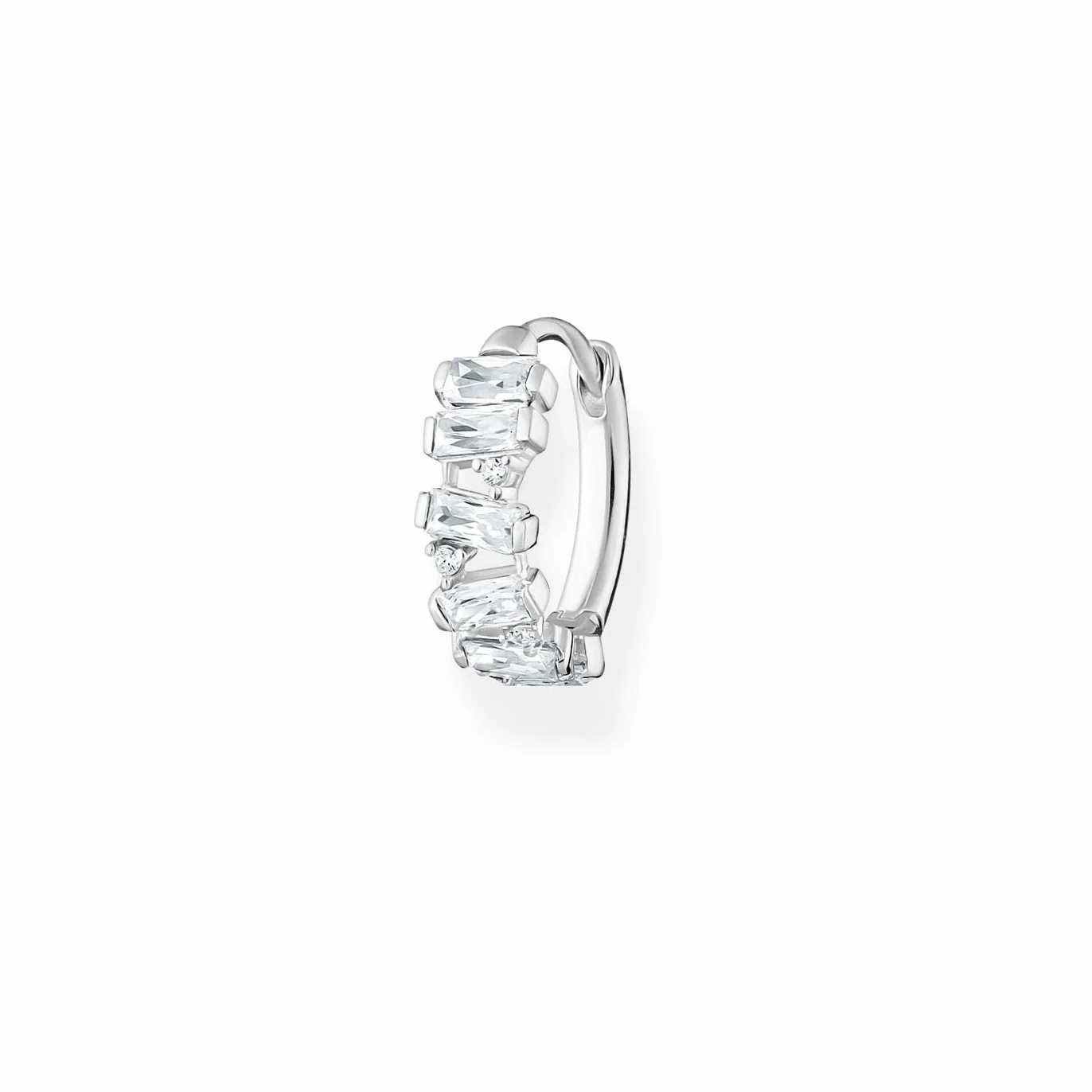 Thomas Sabo Kreolskie białe kamienie ze srebra sterling 925 CR665