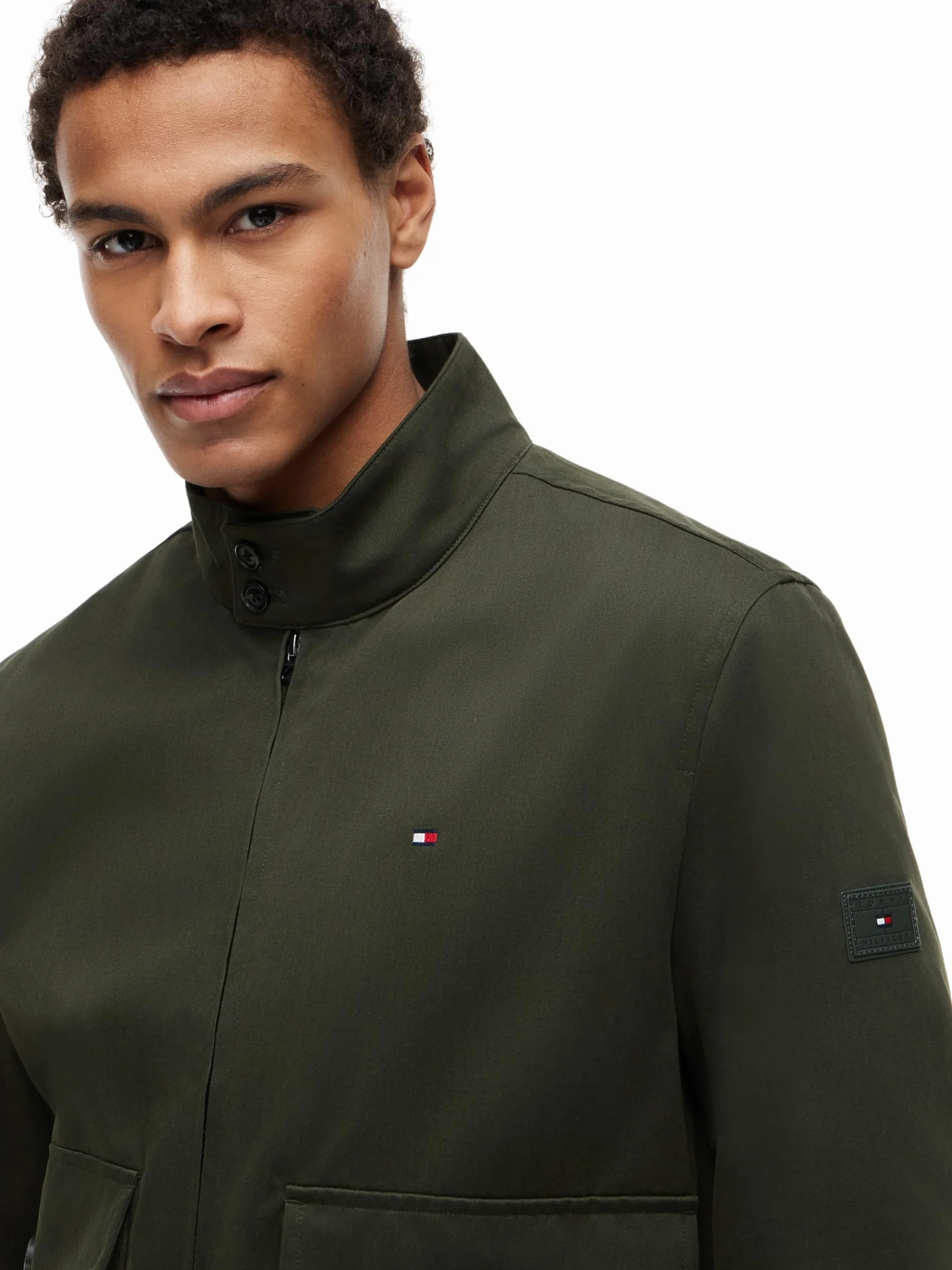 Tommy Hilfiger Inne kurtki Mężczyźni Cotton Harrington Mw0mw42507